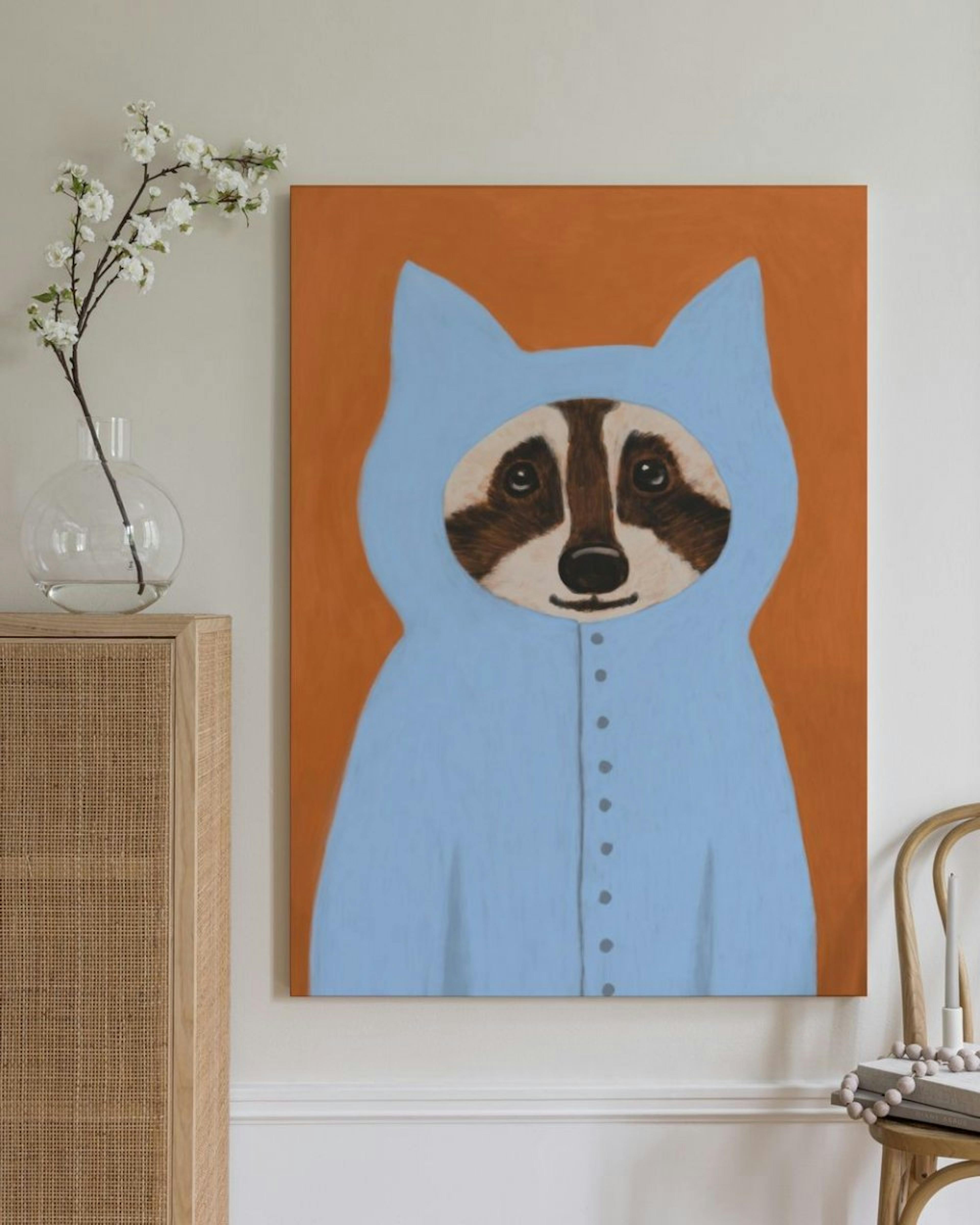 Racoon Canvas