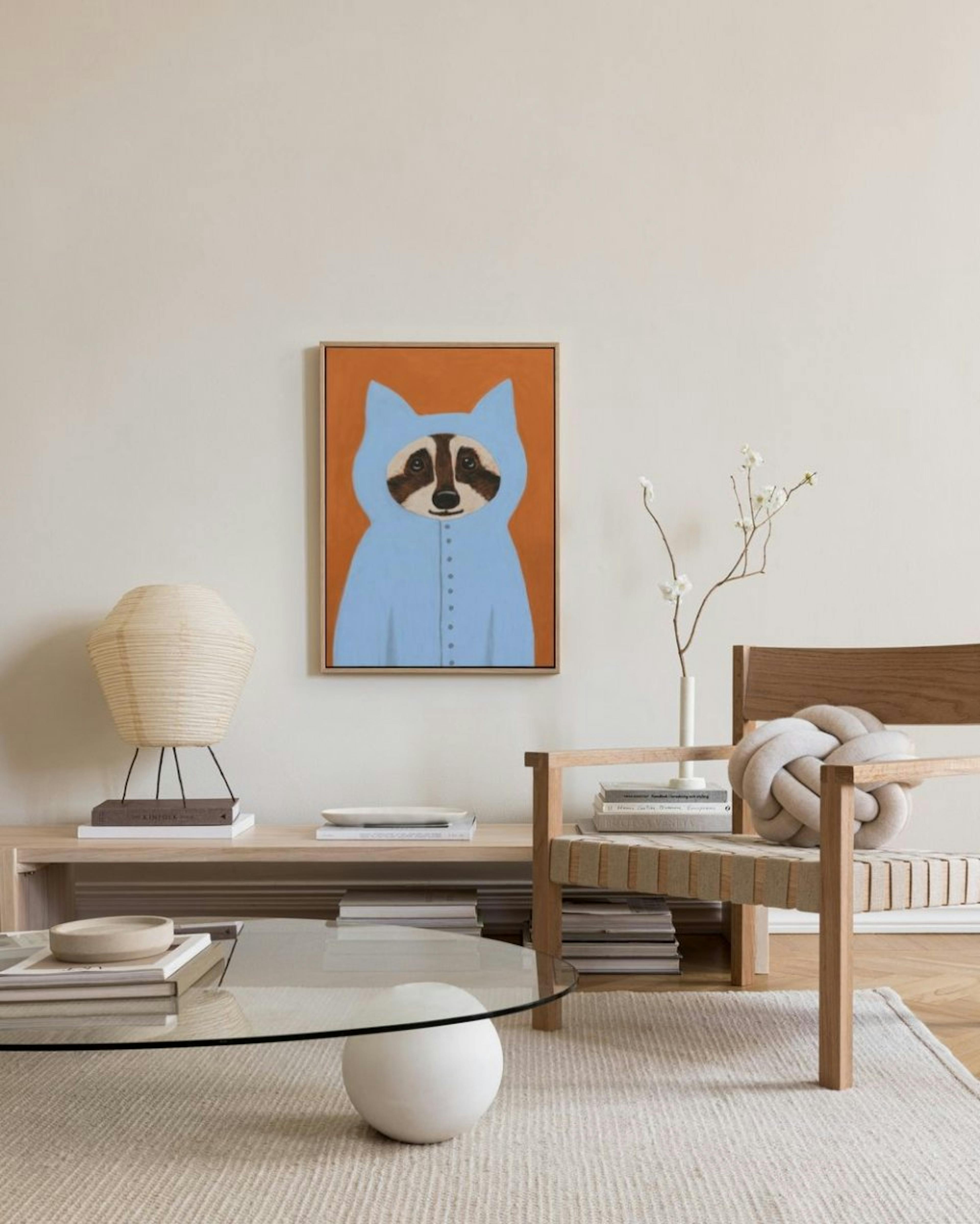 Racoon Canvas