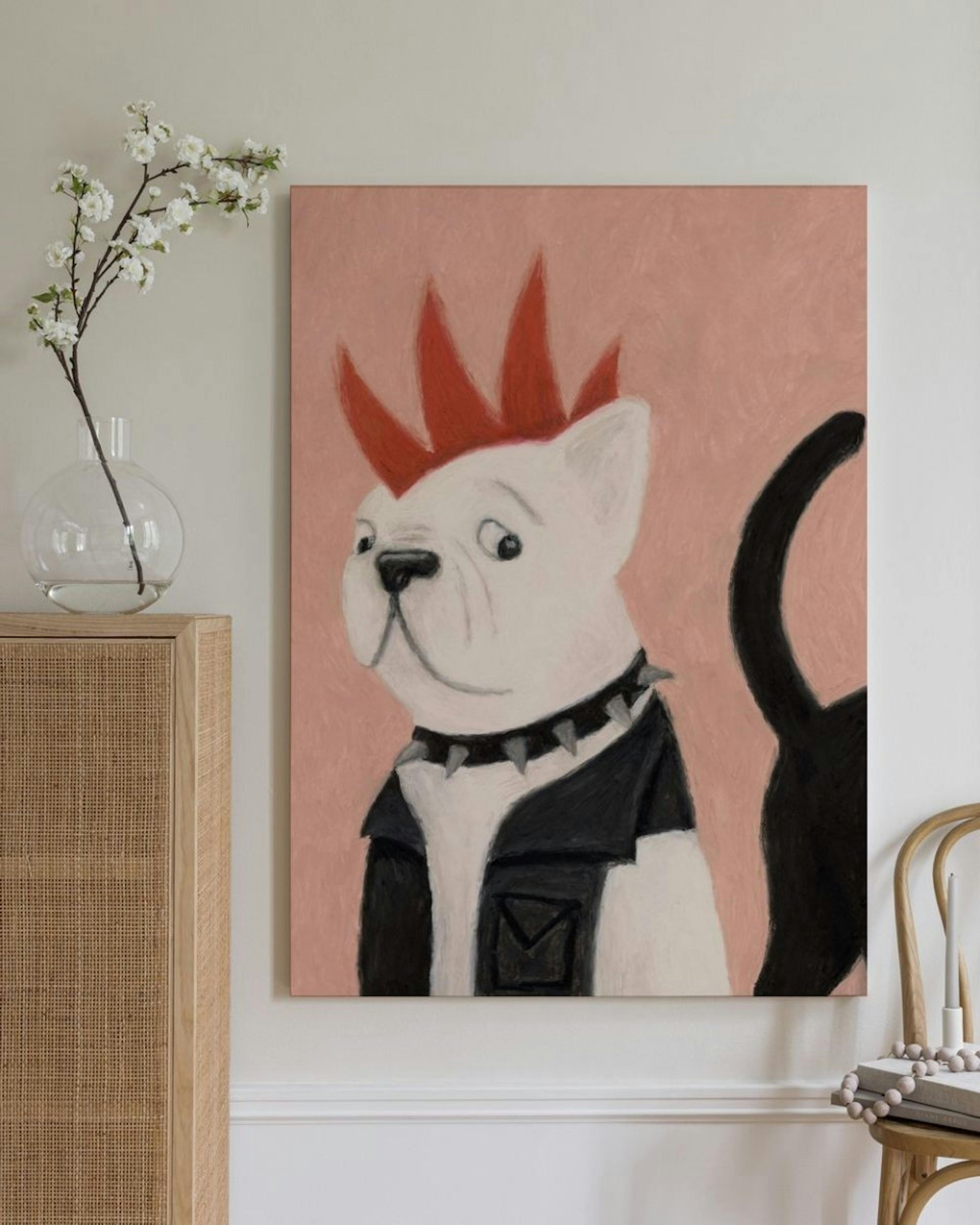 Frenchie Punk Toile