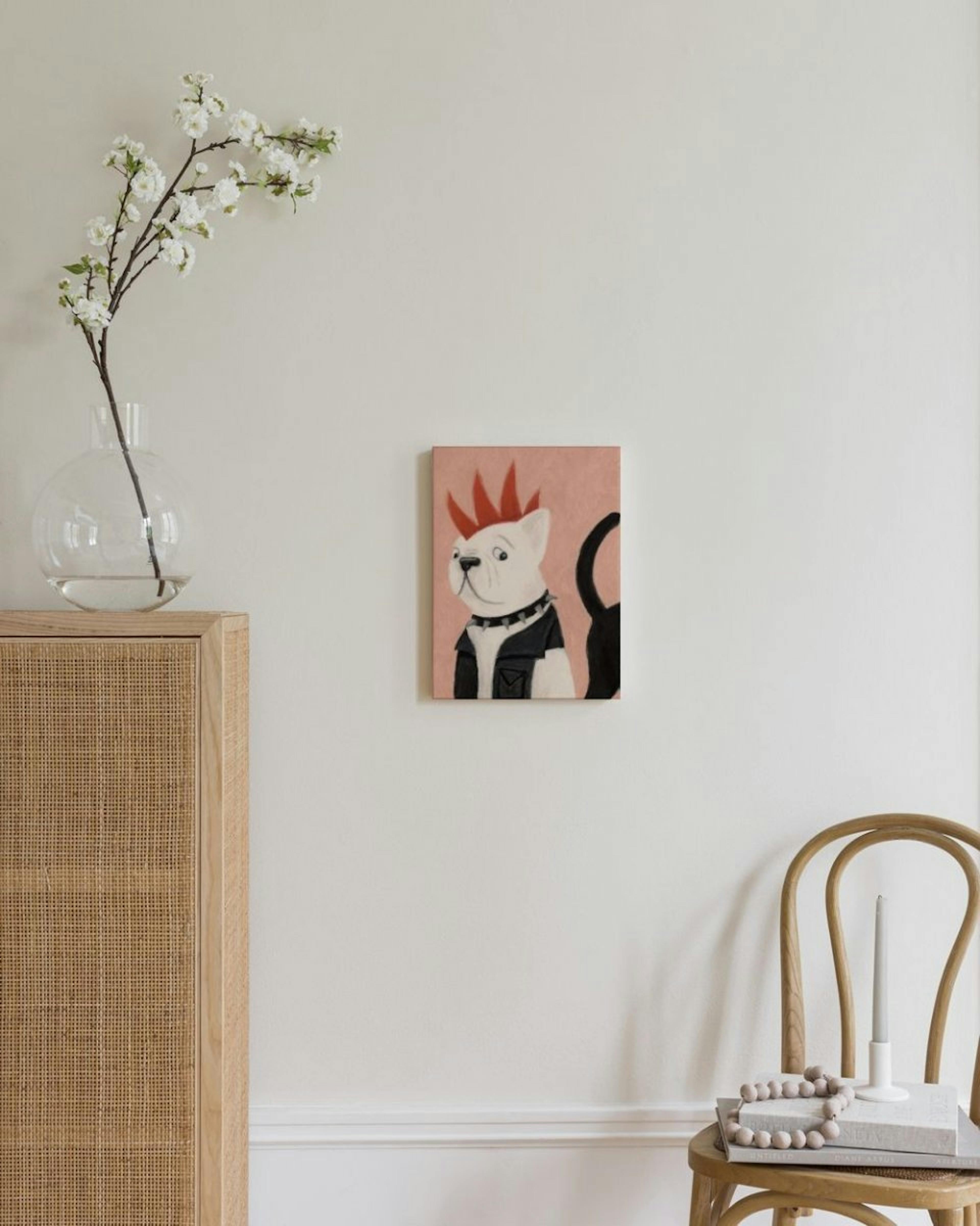 Frenchie Punk Toile