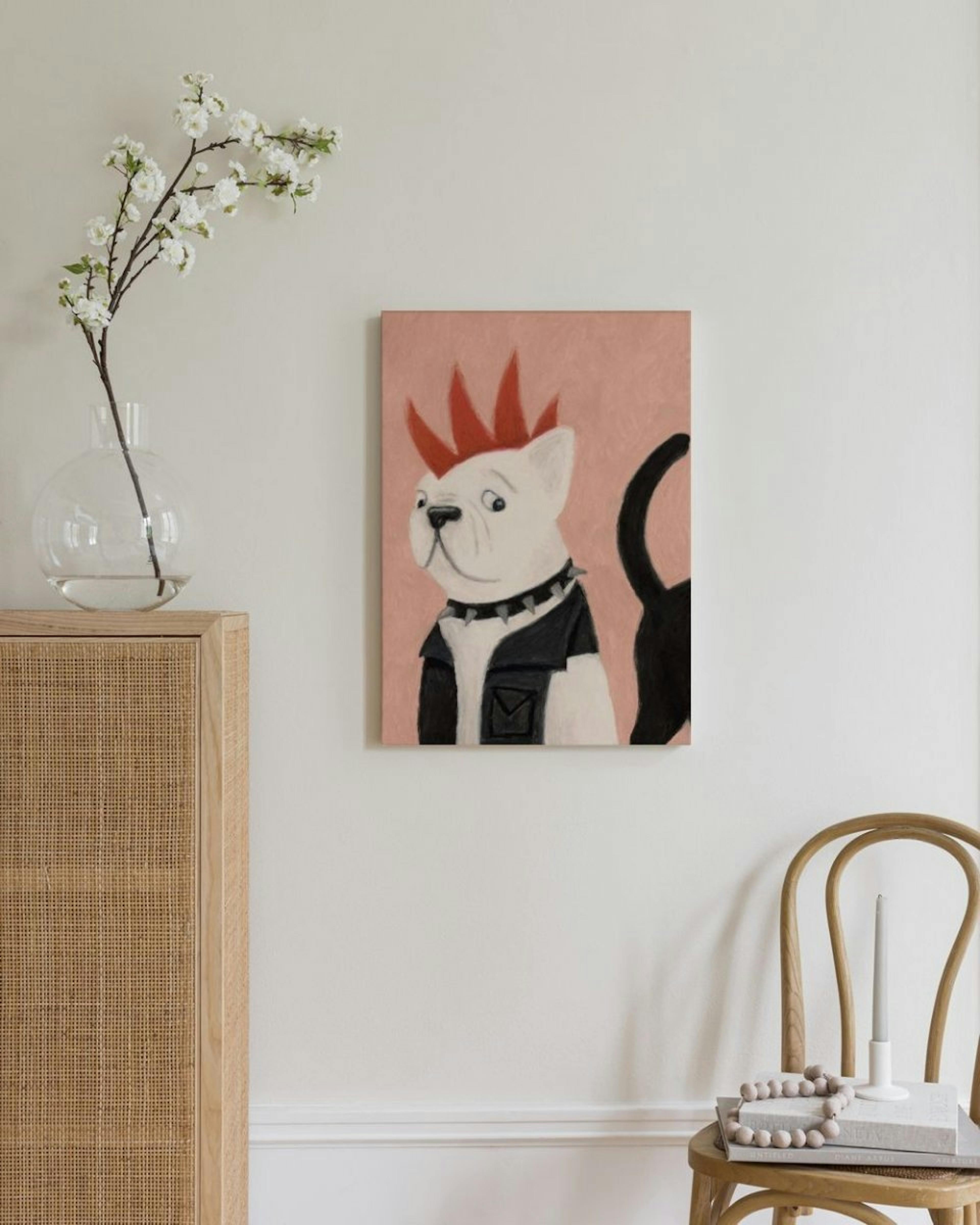 Frenchie Punk Toile