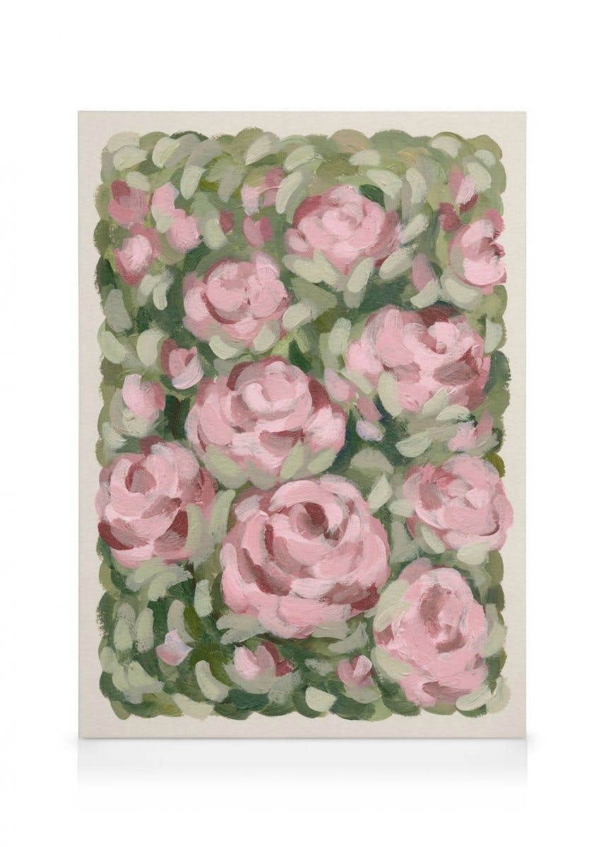 Bush Strokes Canvas (70x100 cm - Fotokaders zwart)