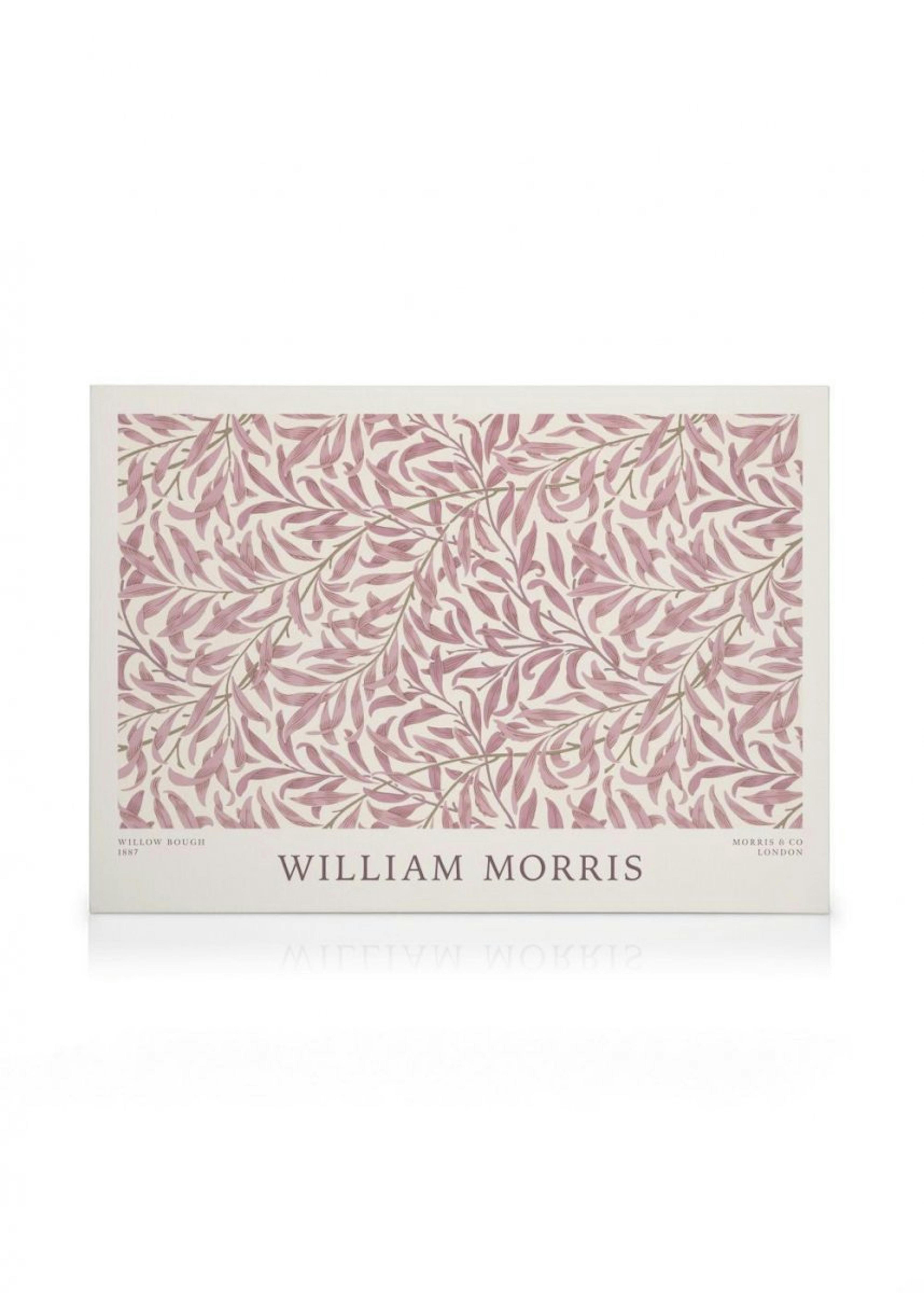 William Morris - Willow Bough Pink Landscape Toile 0