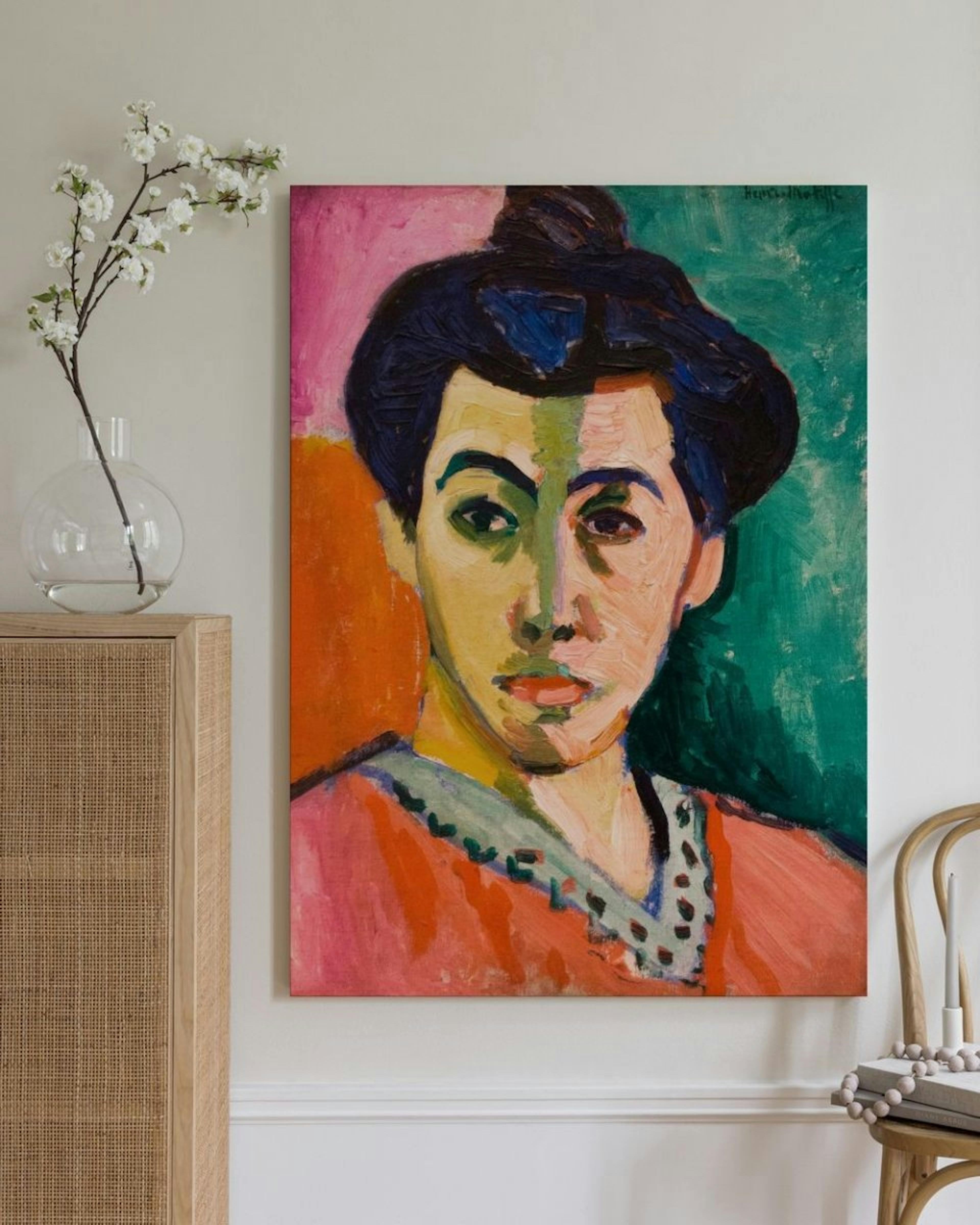 Matisse - The Green Stripe Obraz na płótnie
