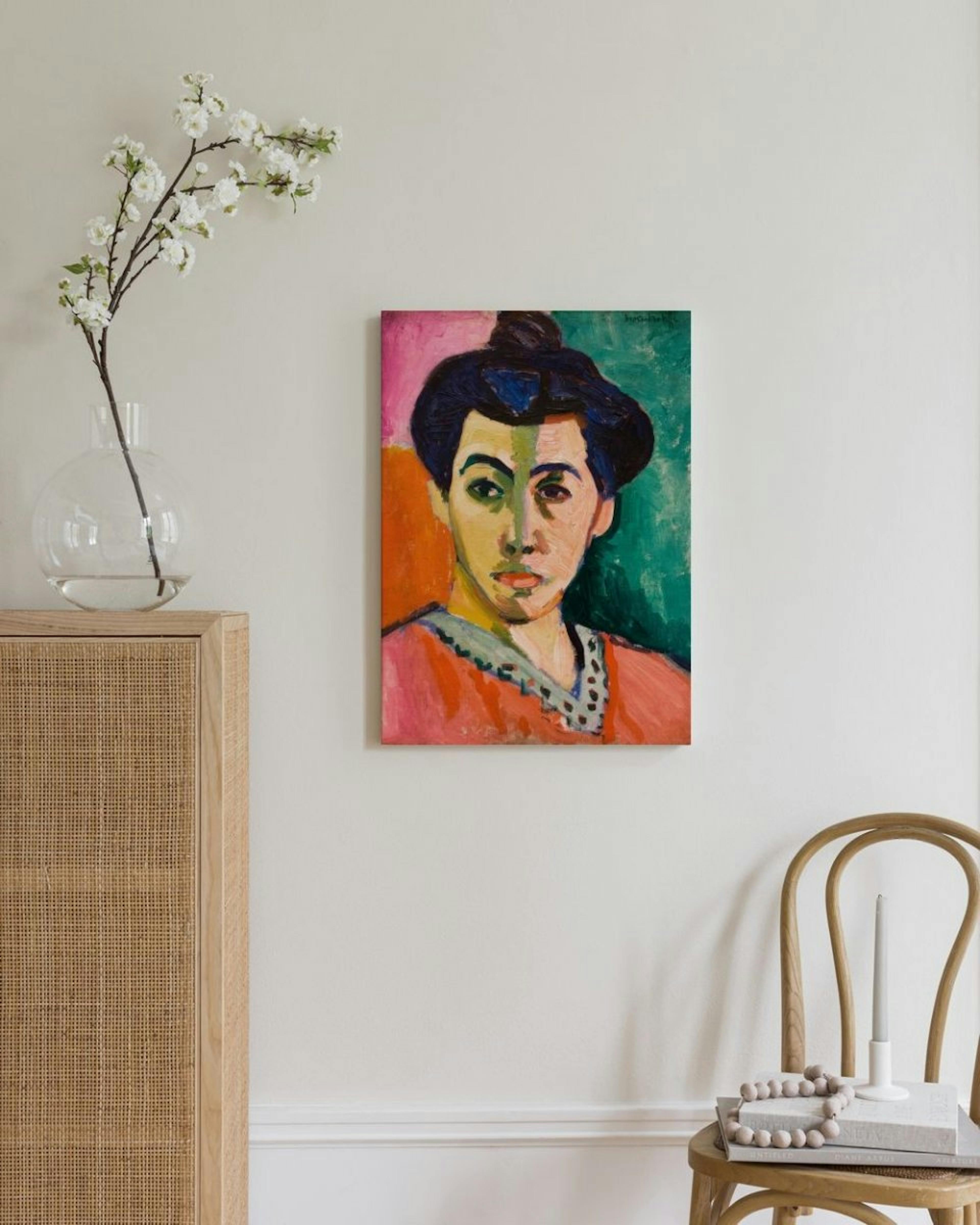 Matisse - The Green Stripe Obraz na płótnie