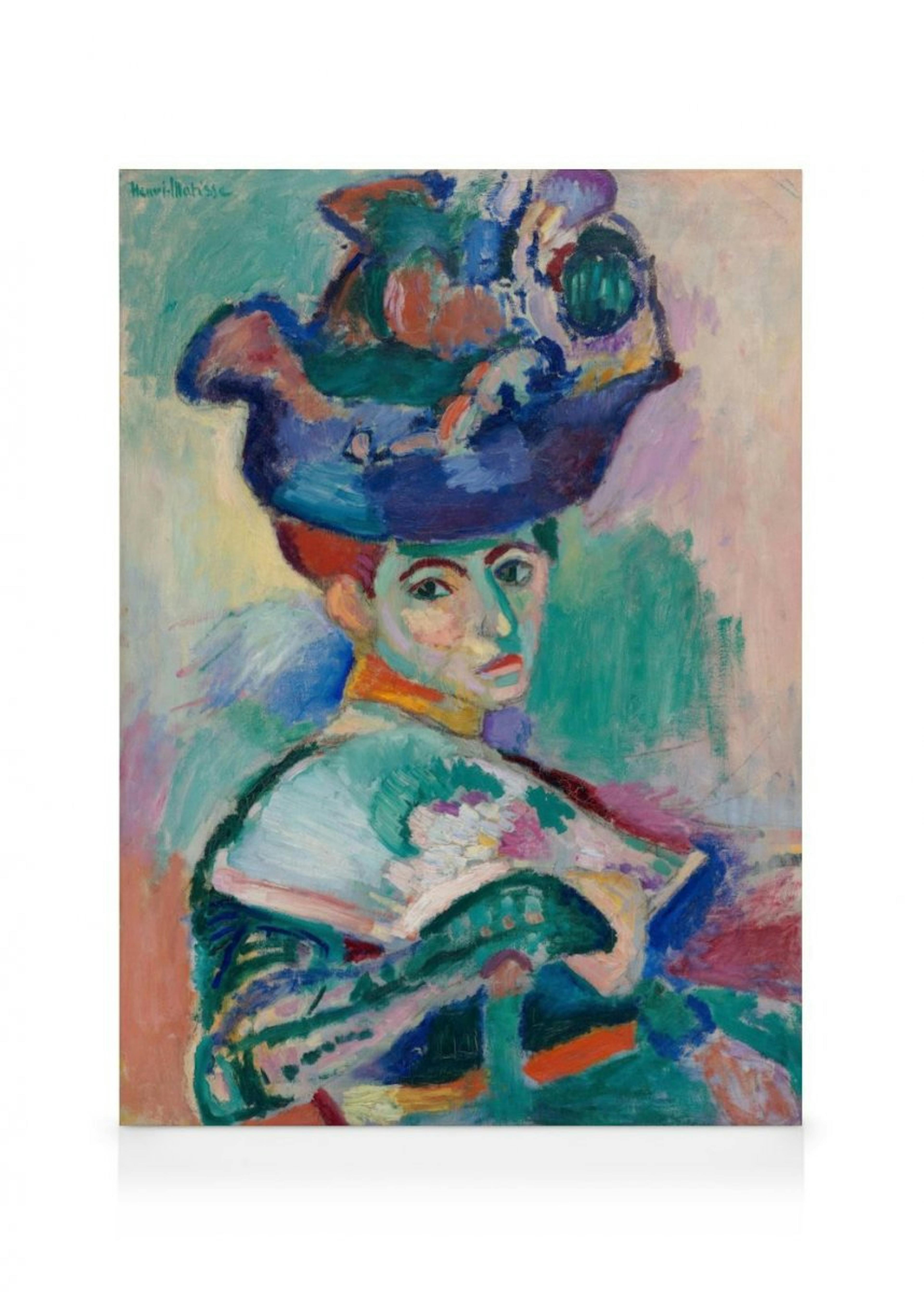 Matisse - Woman with a Hat Obraz na płótnie 0