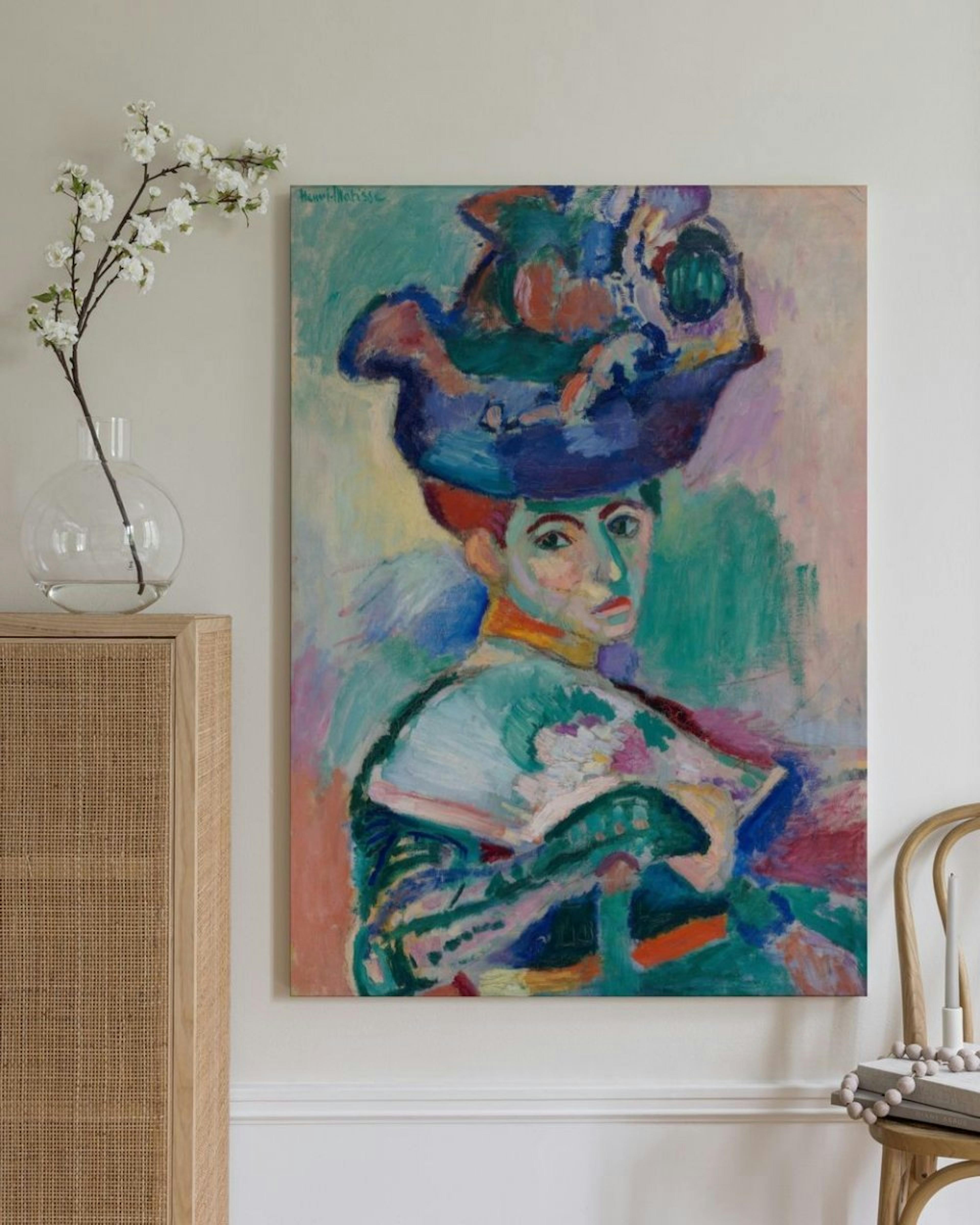 Matisse - Woman with a Hat Obraz na płótnie