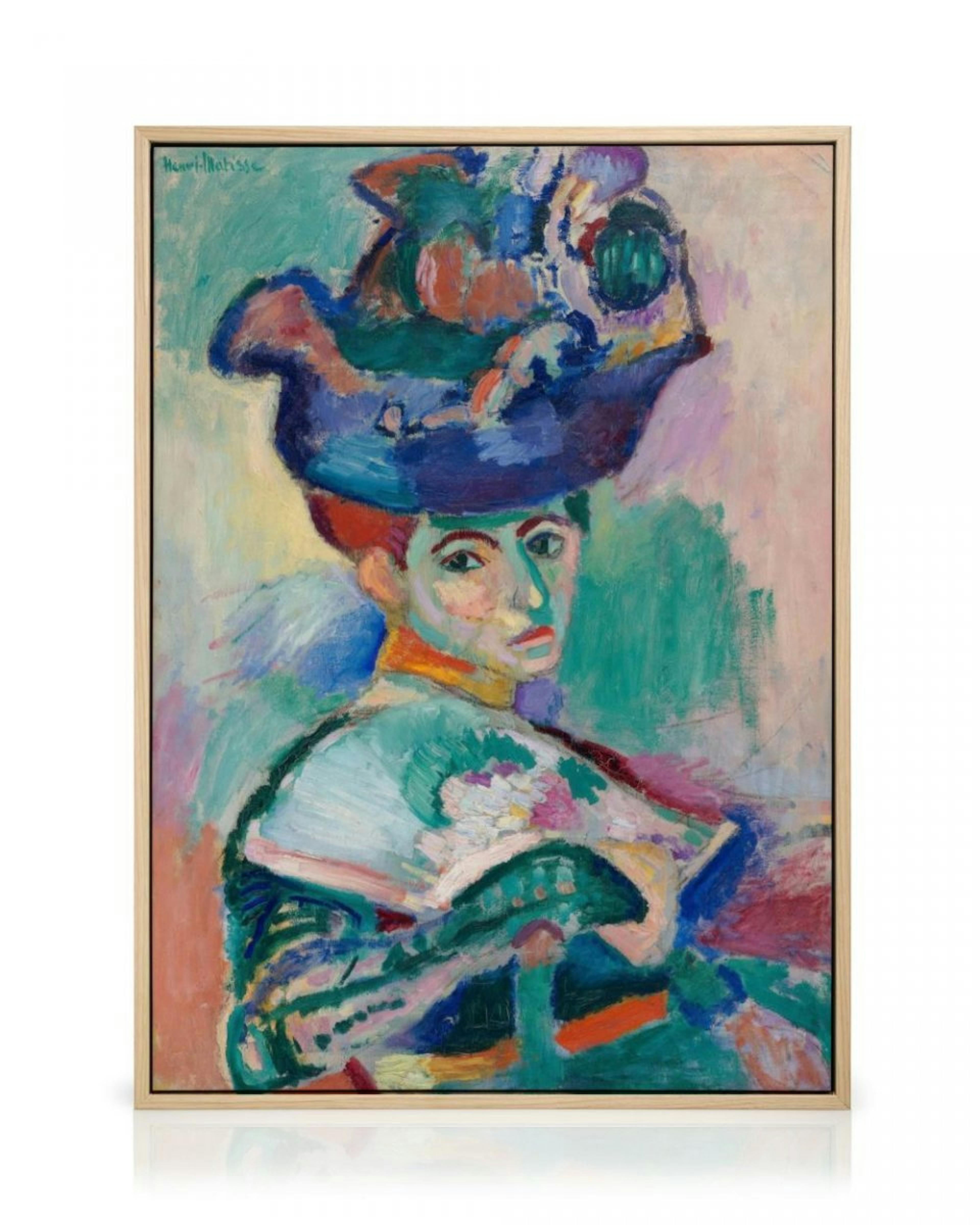Matisse - Woman with a Hat Obraz na płótnie