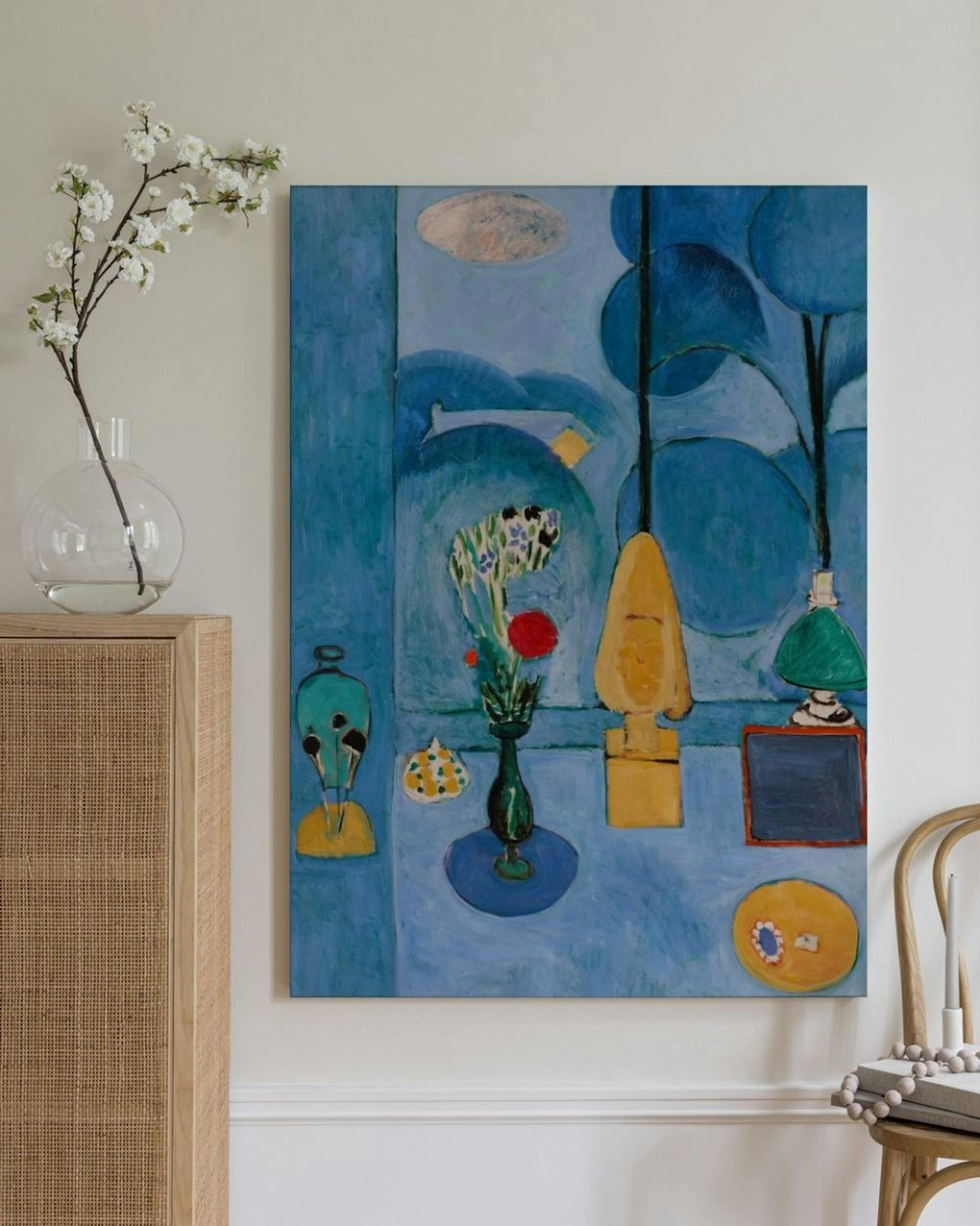 Matisse - The Blue Window Lærred