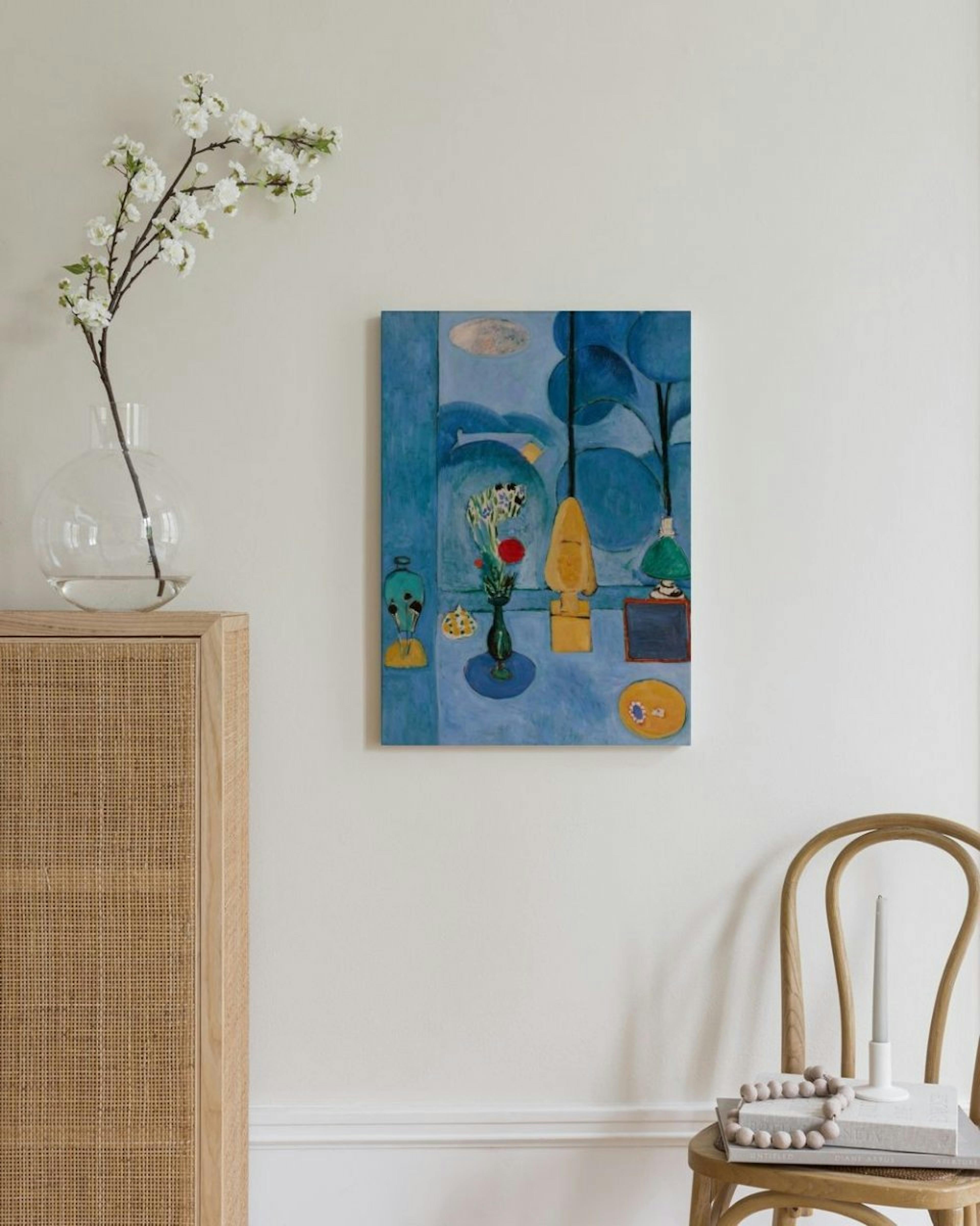 Matisse - The Blue Window Lærred