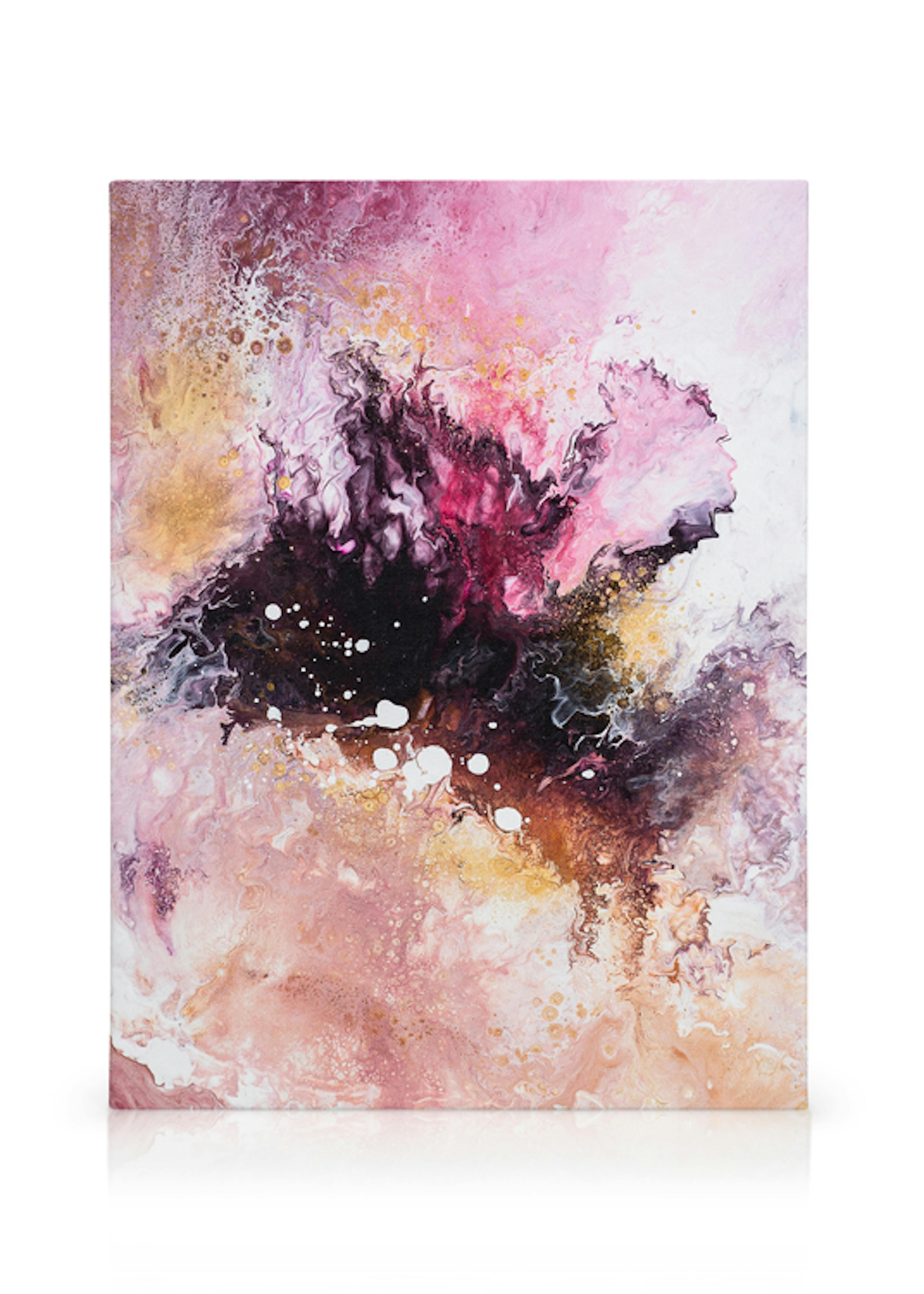 Sofia Larsson - Pink Galaxy Print