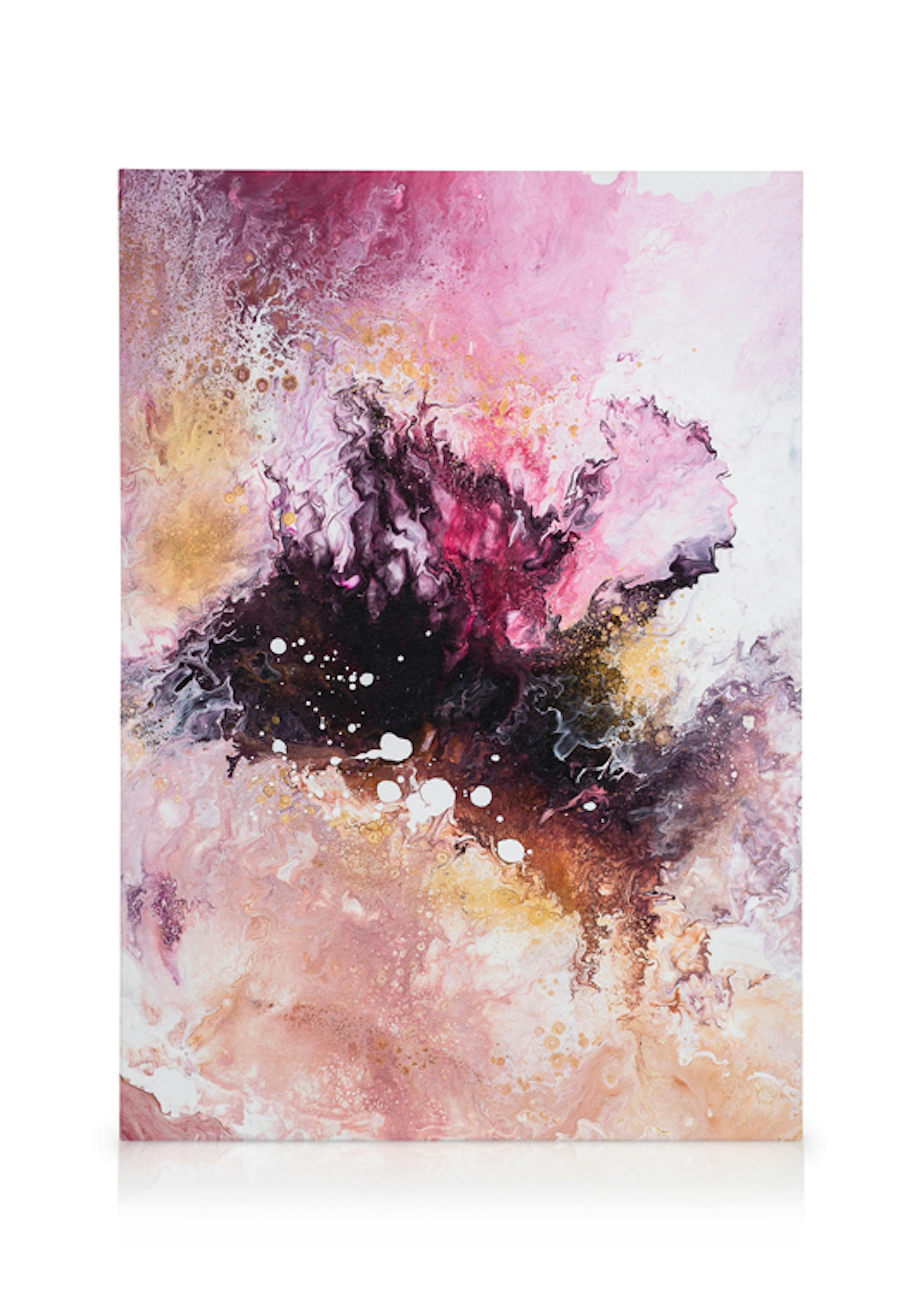 Sofia Larsson - Pink Galaxy Print