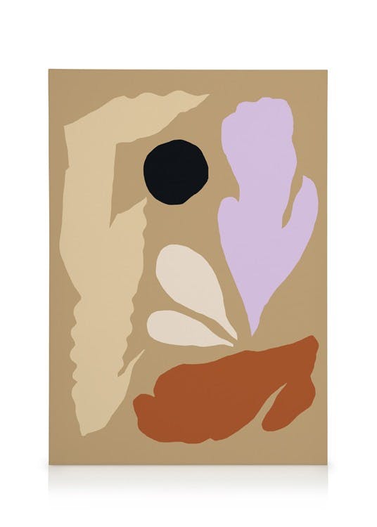 Canvas Prints Sylvia Takken - Calm Canvas print (30x40 cm - Oak Frame)