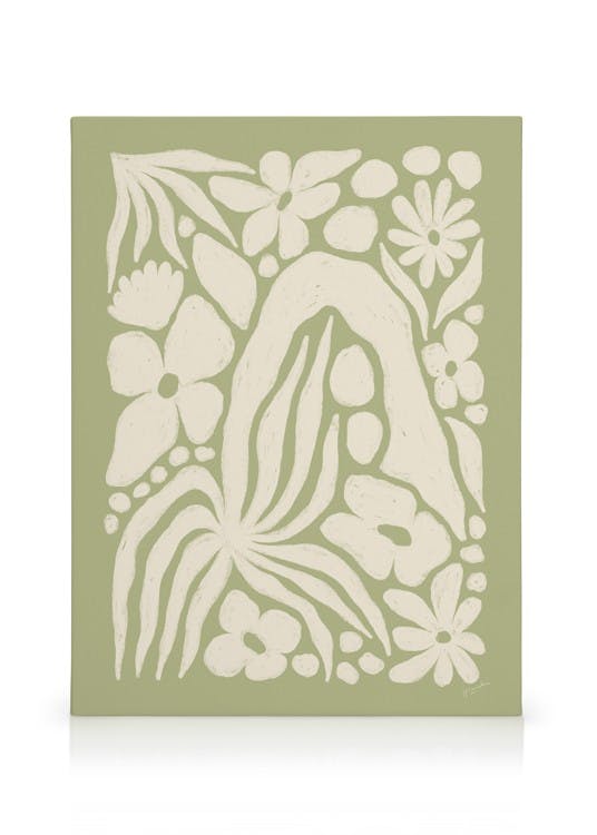 Canvastavlor White Garden Canvastavla (30x40 cm - Ekram)