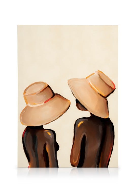 Canvas Prints Hats Together Canvas print (30x40 cm)