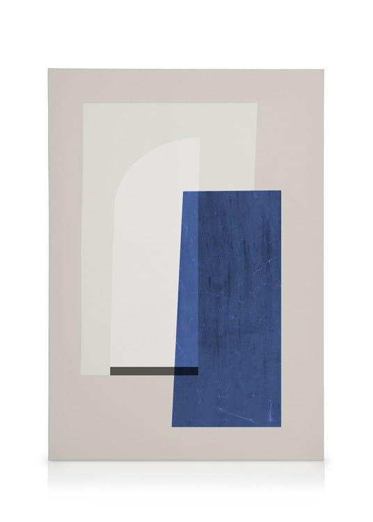Canvas Prints Julia Hallström Hjort - Pont des Arts Canvas print (50x70 cm - Black Frame)