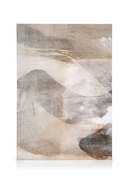 Canvas Prints Dan Hobday - Layers No1 Canvas print (50x70 cm - Black Frame)