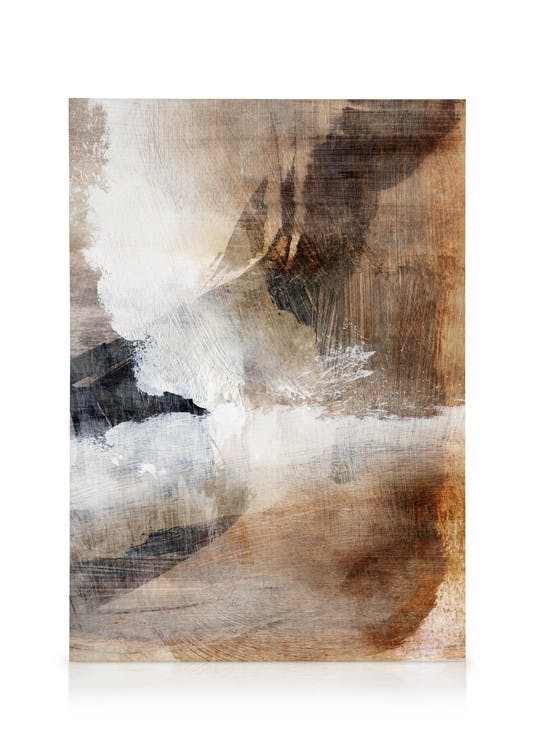 Canvas Schilderijen Dan Hobday - Layers No2 Canvas (50x70 cm)