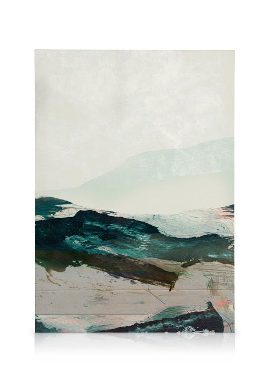 Obrazy na płótnie Dan Hobday - Land Ahoy No2 Obraz na płótnie (30x40 cm - Czarna ramka)