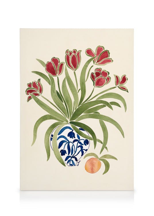 Obrazy na płótnie La Poire - Red Tulips Obraz na płótnie (30x40 cm)