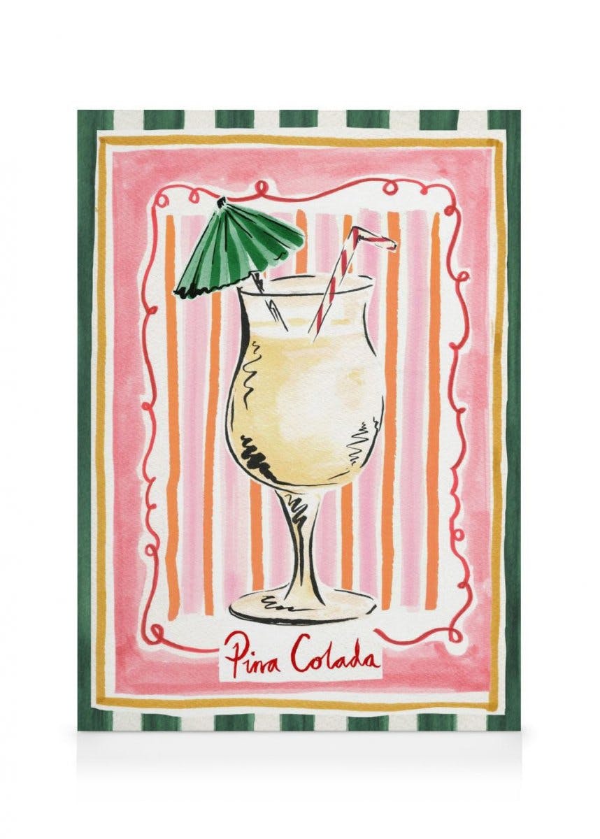 Emily Daborn - Piña Colada Toile (50x70 cm)  Artistes vedettes