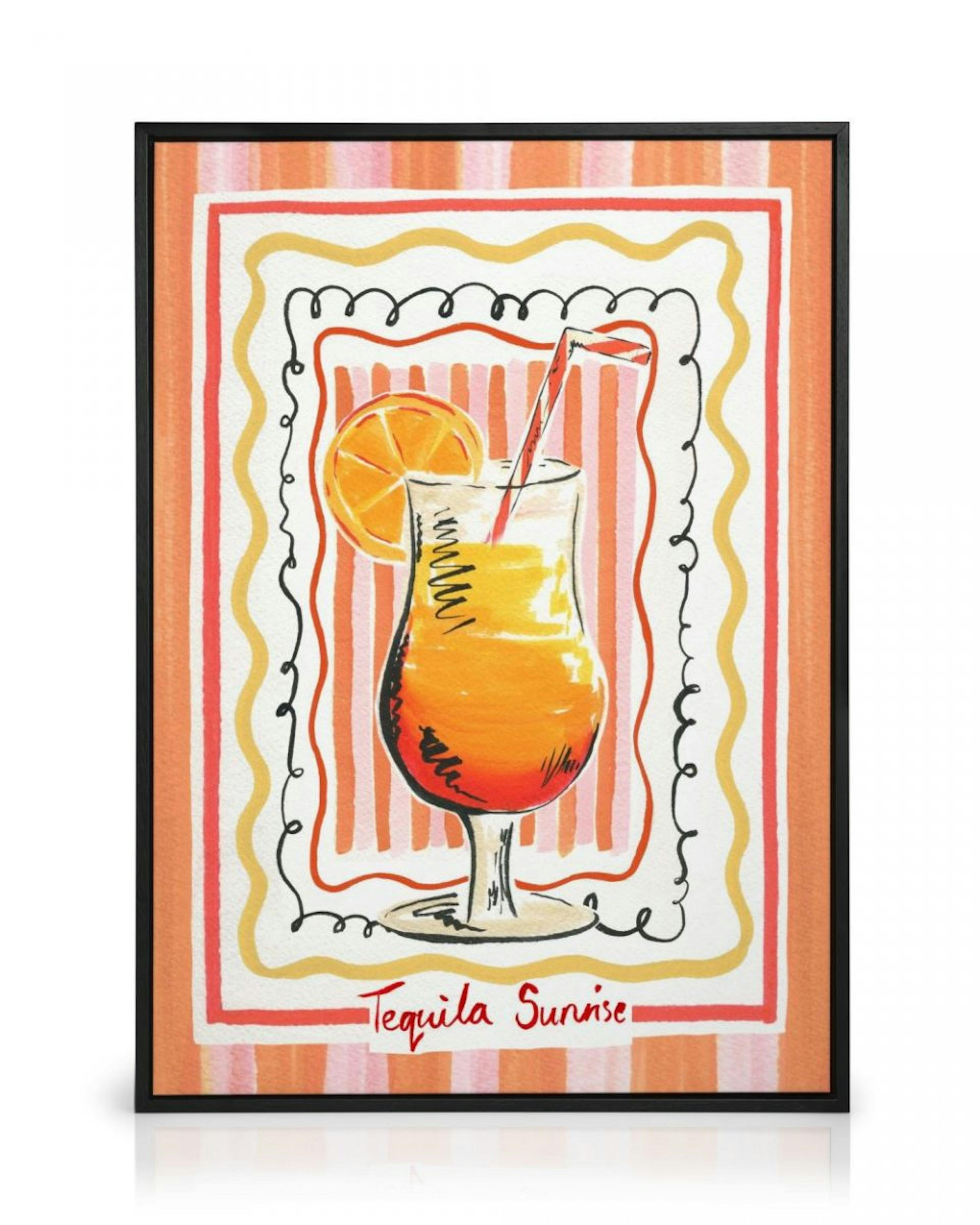 Emily Daborn - Tequila Sunrise Canvas print