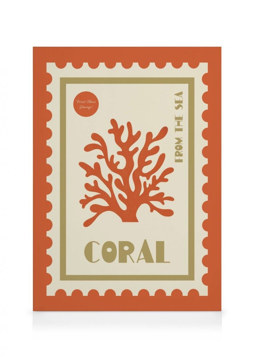 Canvastavlor We Made Something Nice - Coral Canvastavla (30x40 cm - Ekram)