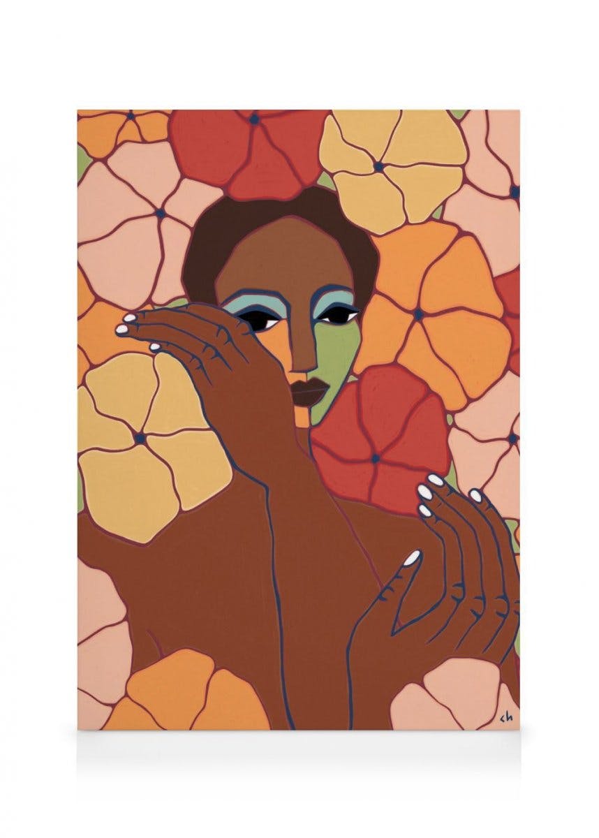 Canvas Prints Cortney Herron - Beautiful Chaos Canvas (50x70 cm)