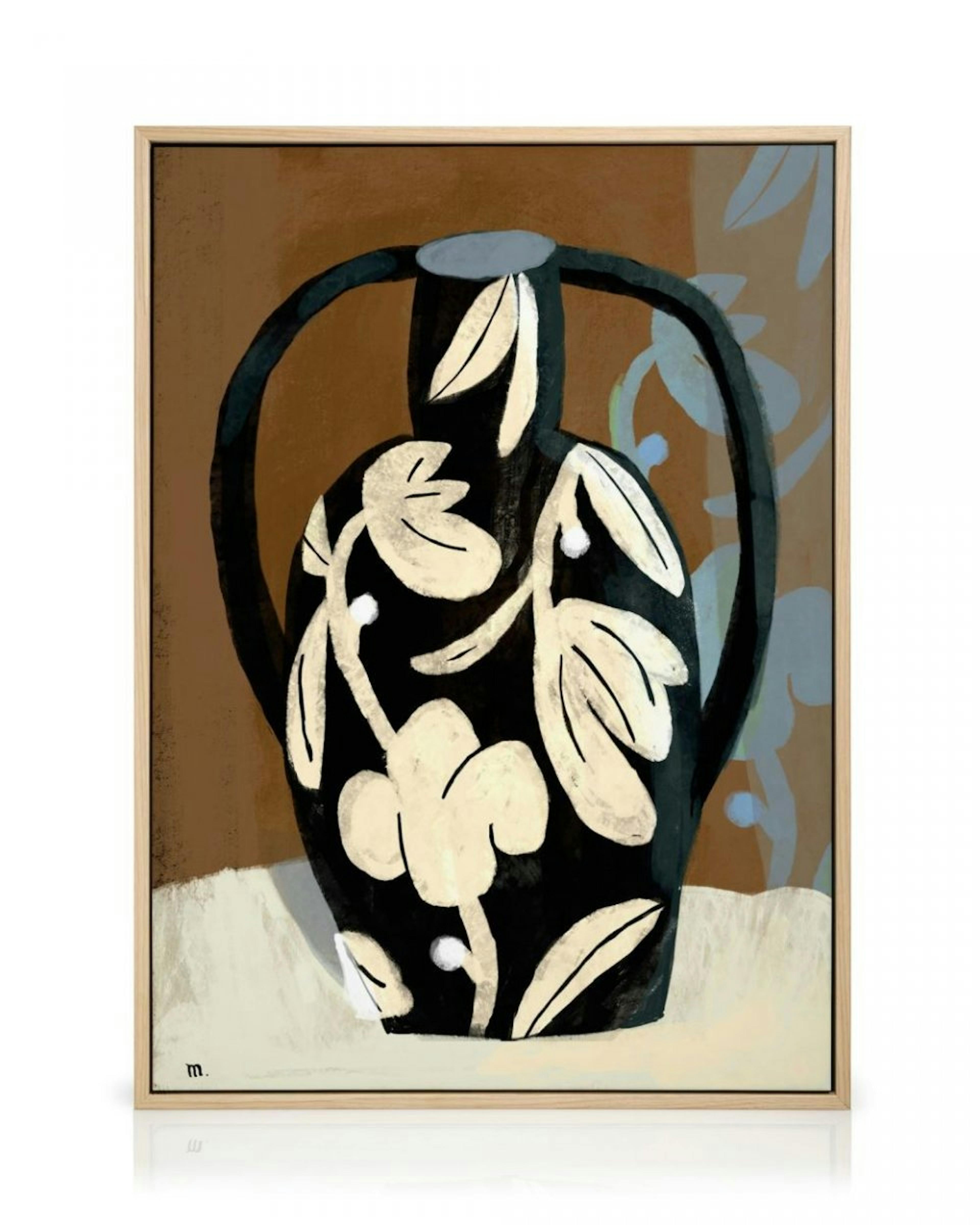 Marco Marella - Black Vase Toile