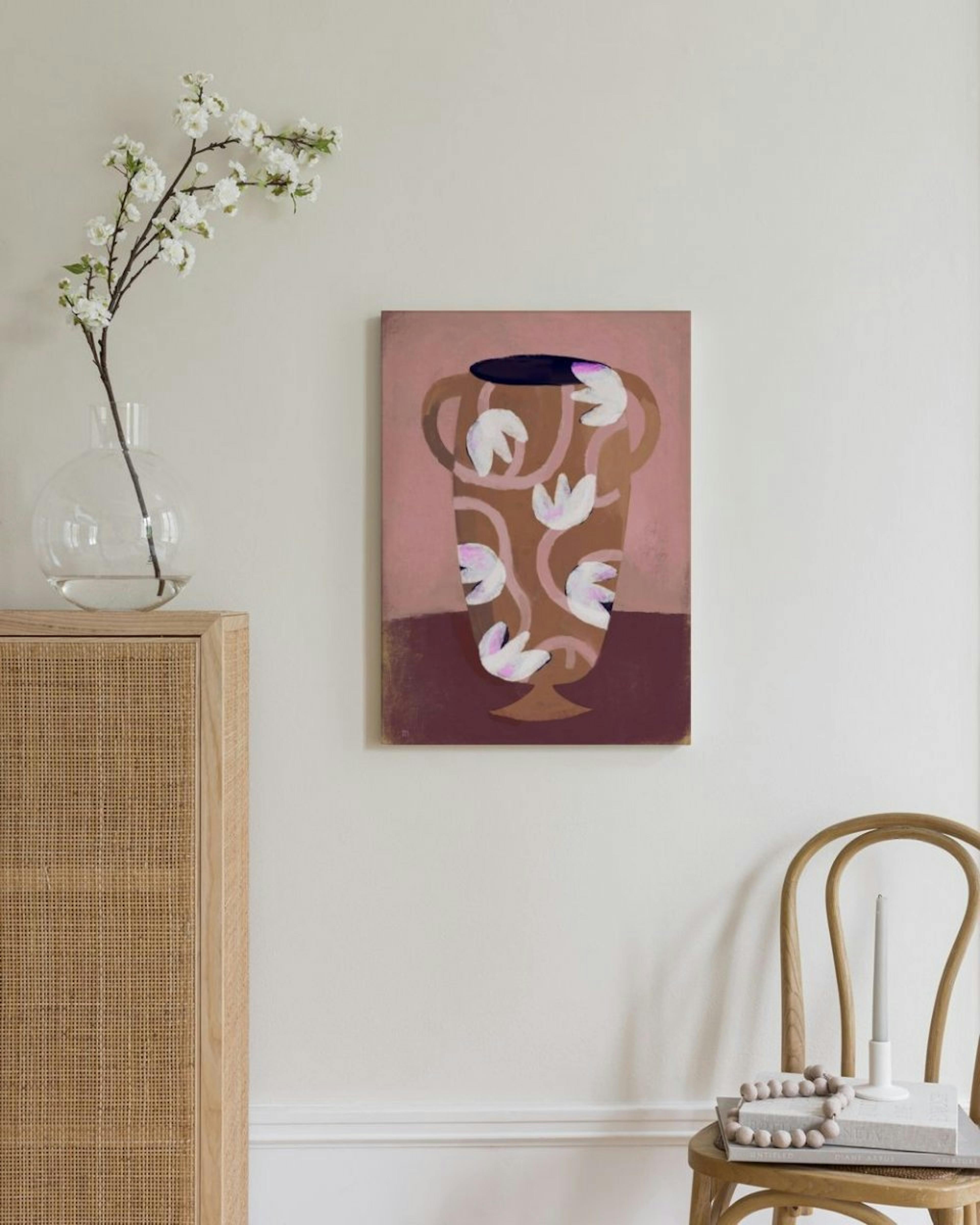 Marco Marella - Flowered Vessel Canvas