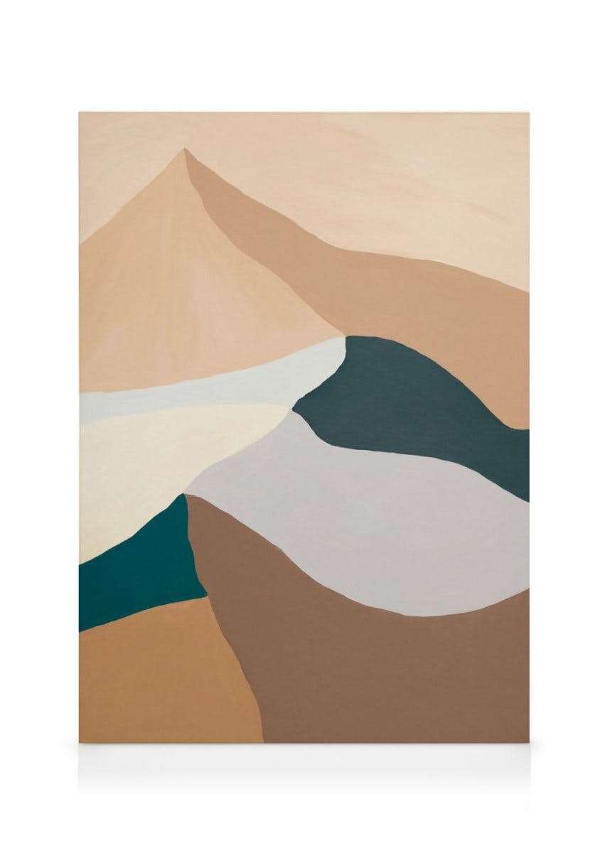 Canvas Prints Silja-Marie Kentsdottir - Brekka Canvas (50x70 cm - Black Frame)