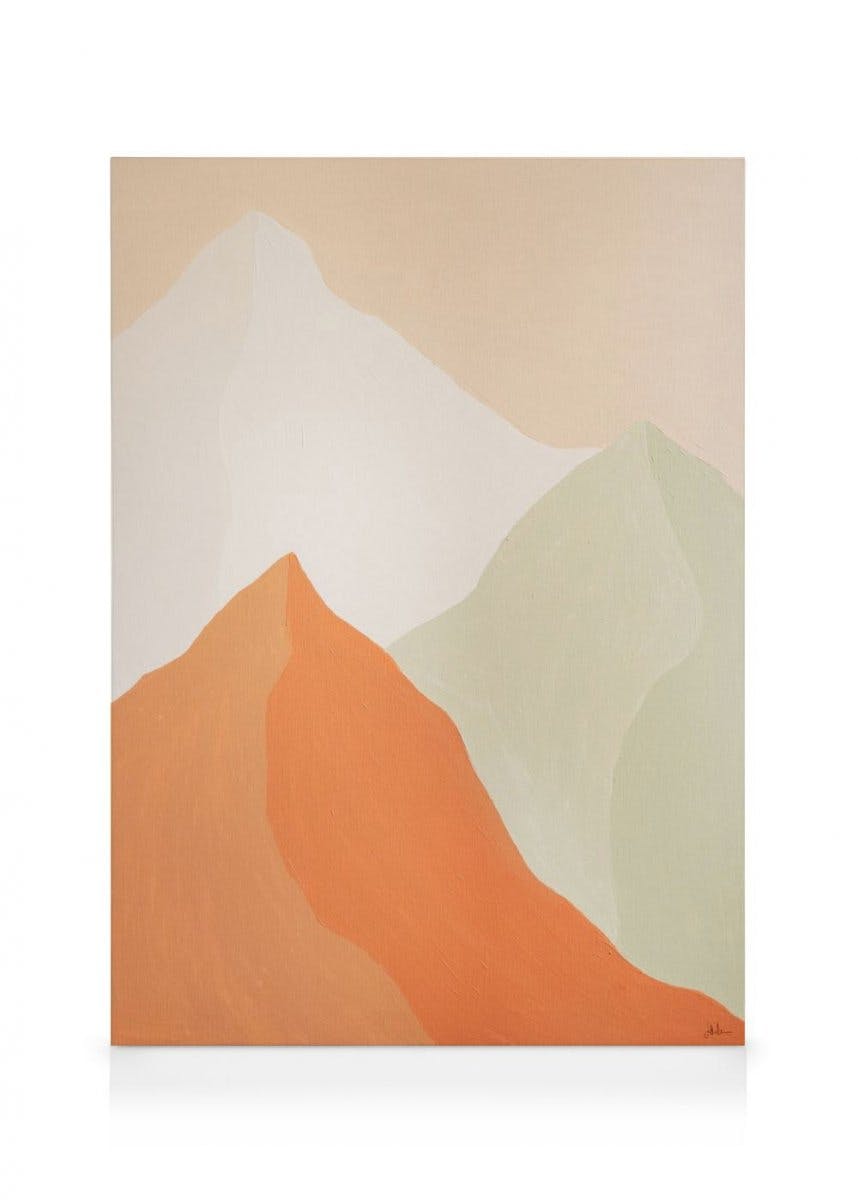 Canvas Prints Silja-Marie Kentsdottir - Freja Canvas (50x70 cm - Oak Frame)