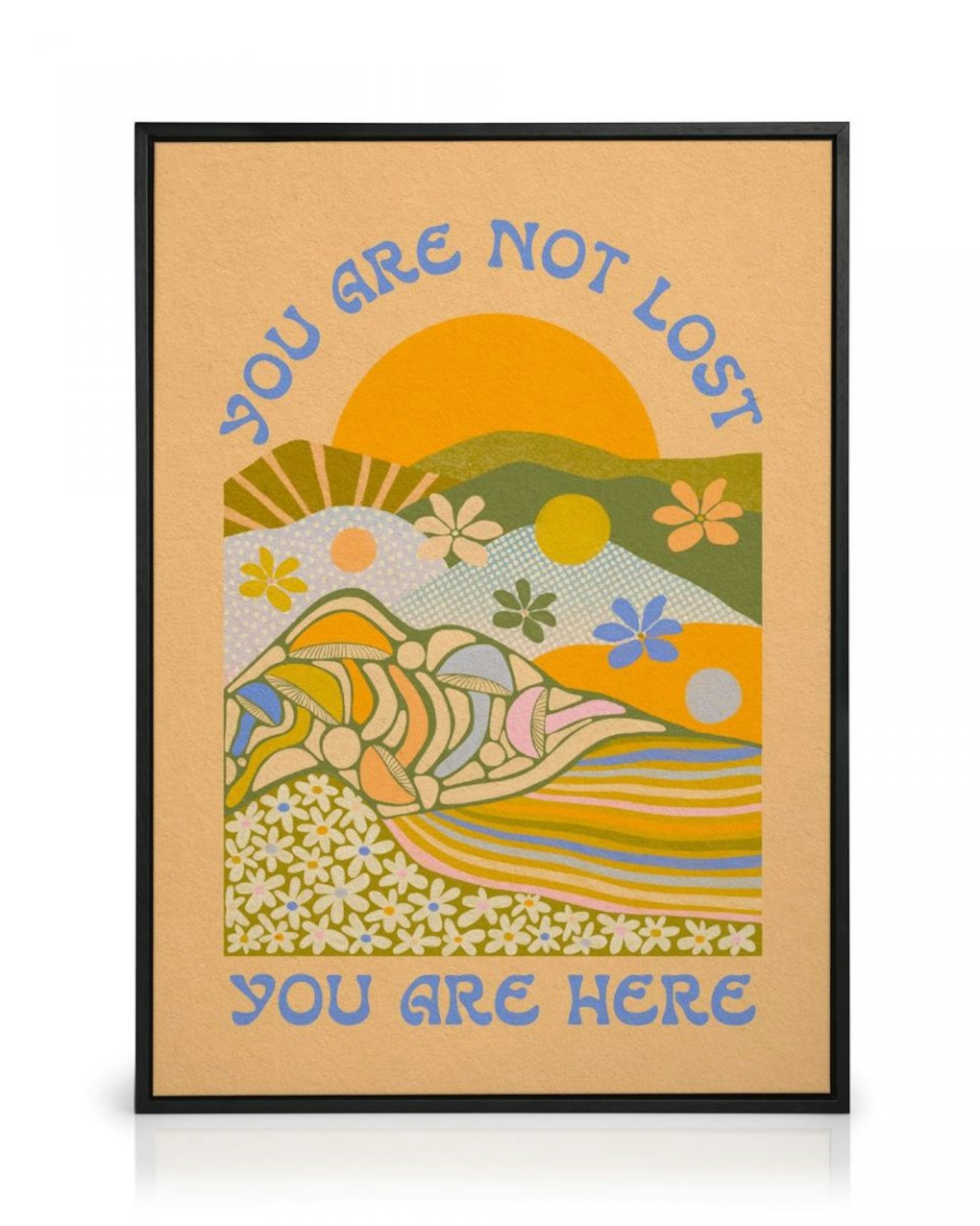 The SoulShine Co. - You Are Not Lost Canvas print