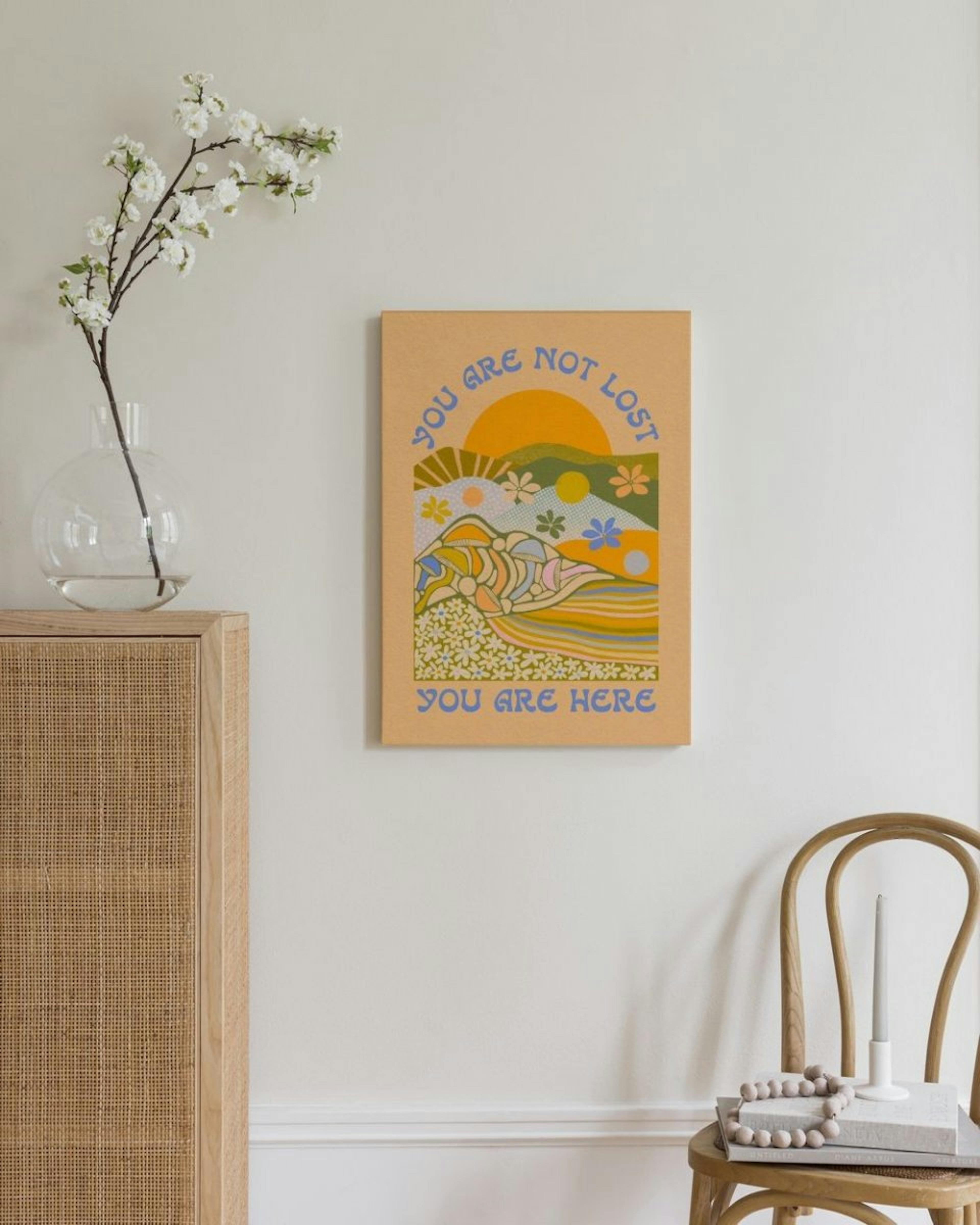 The SoulShine Co. - You Are Not Lost Canvas print