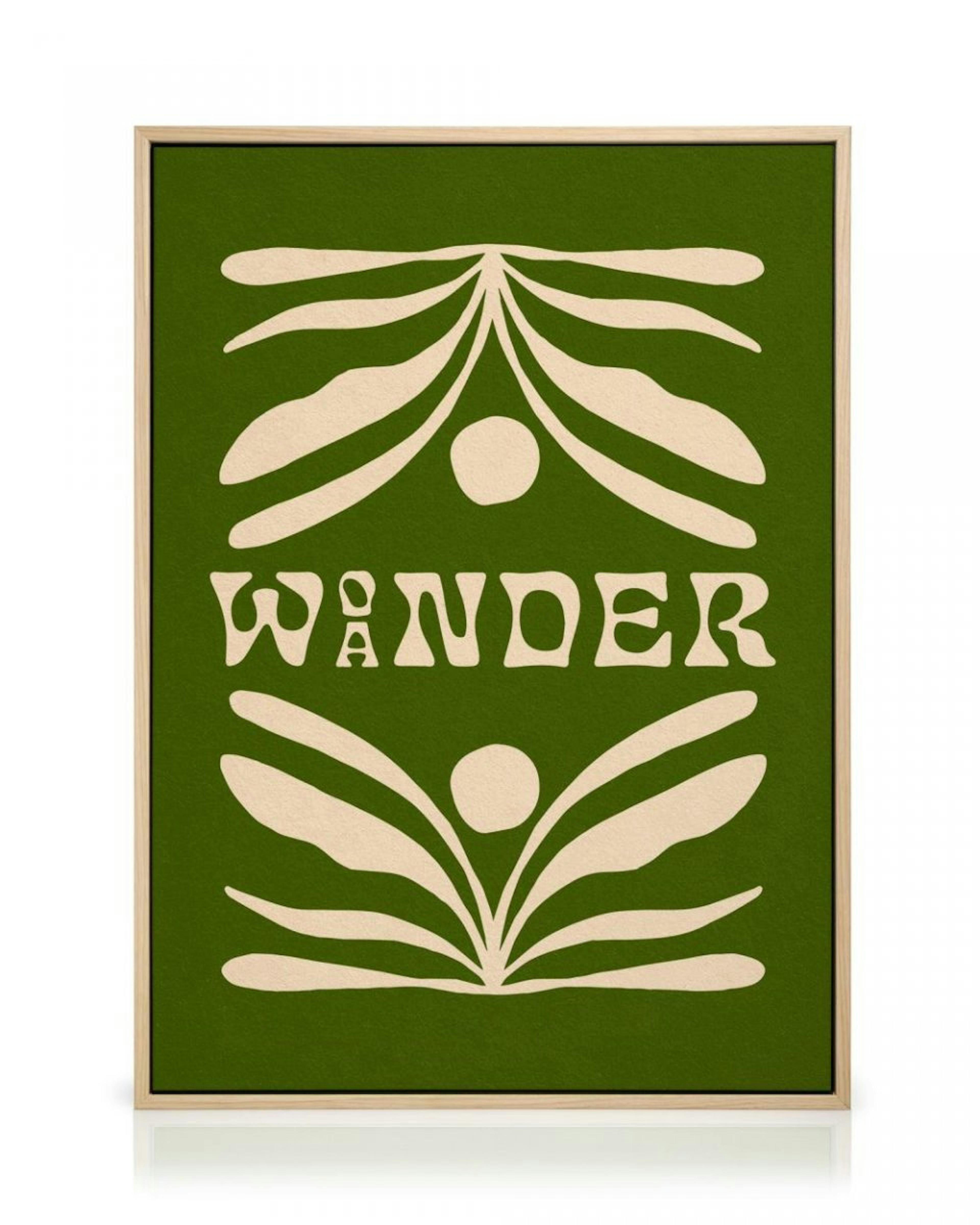 The SoulShine Co. - Woander Olive Canvas print