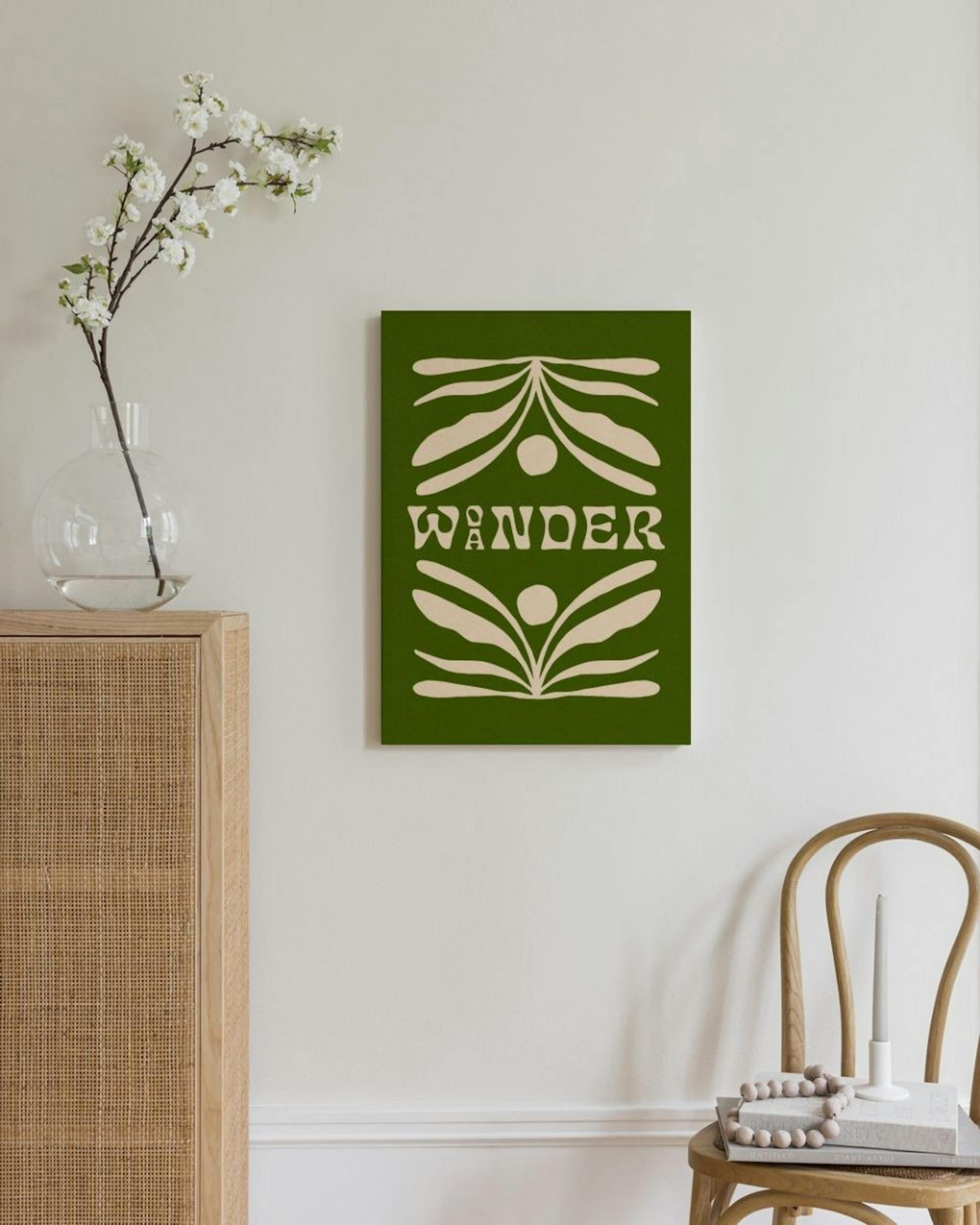 The SoulShine Co. - Woander Olive Canvas print