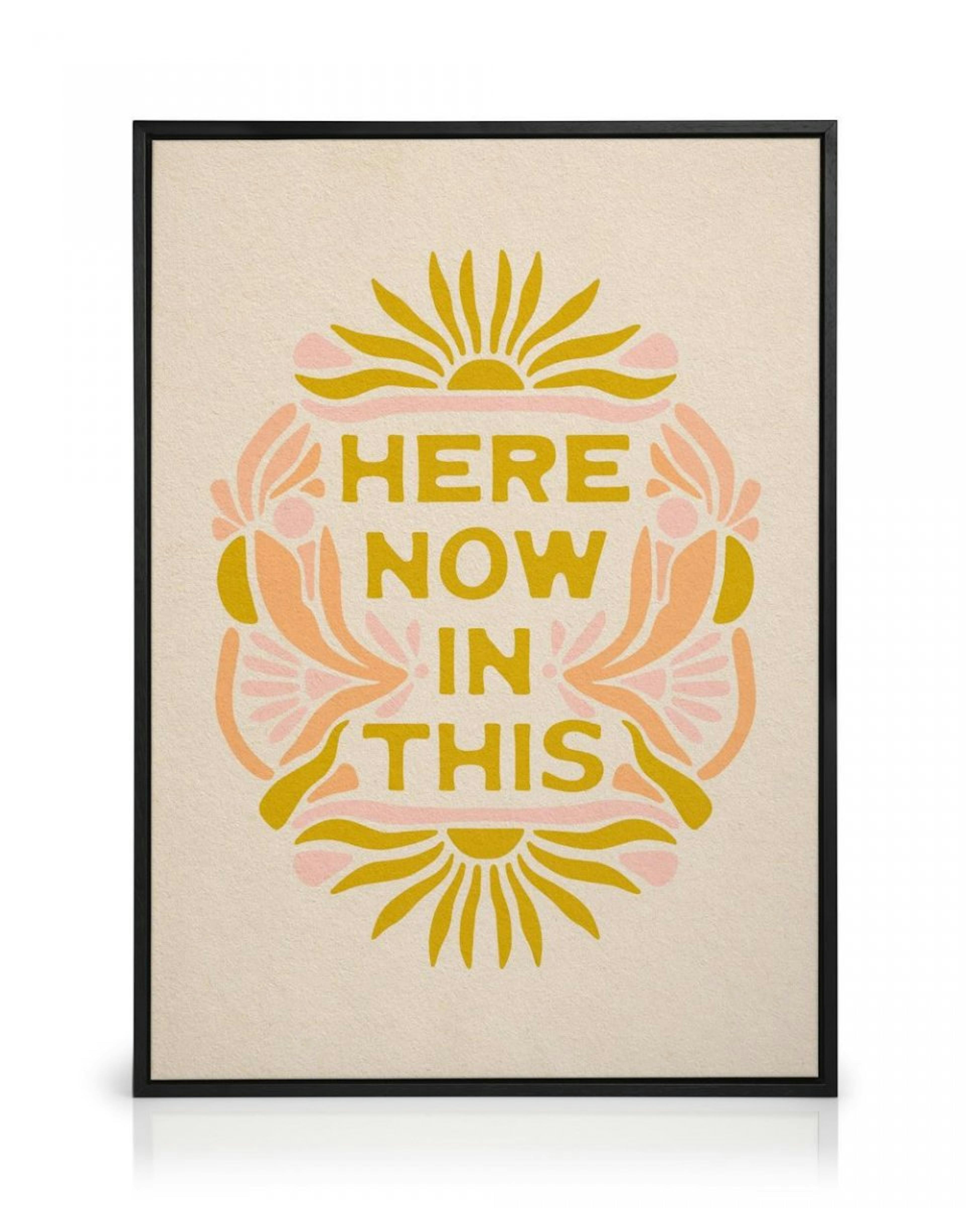 The SoulShine Co. - Here Now In This Canvas print