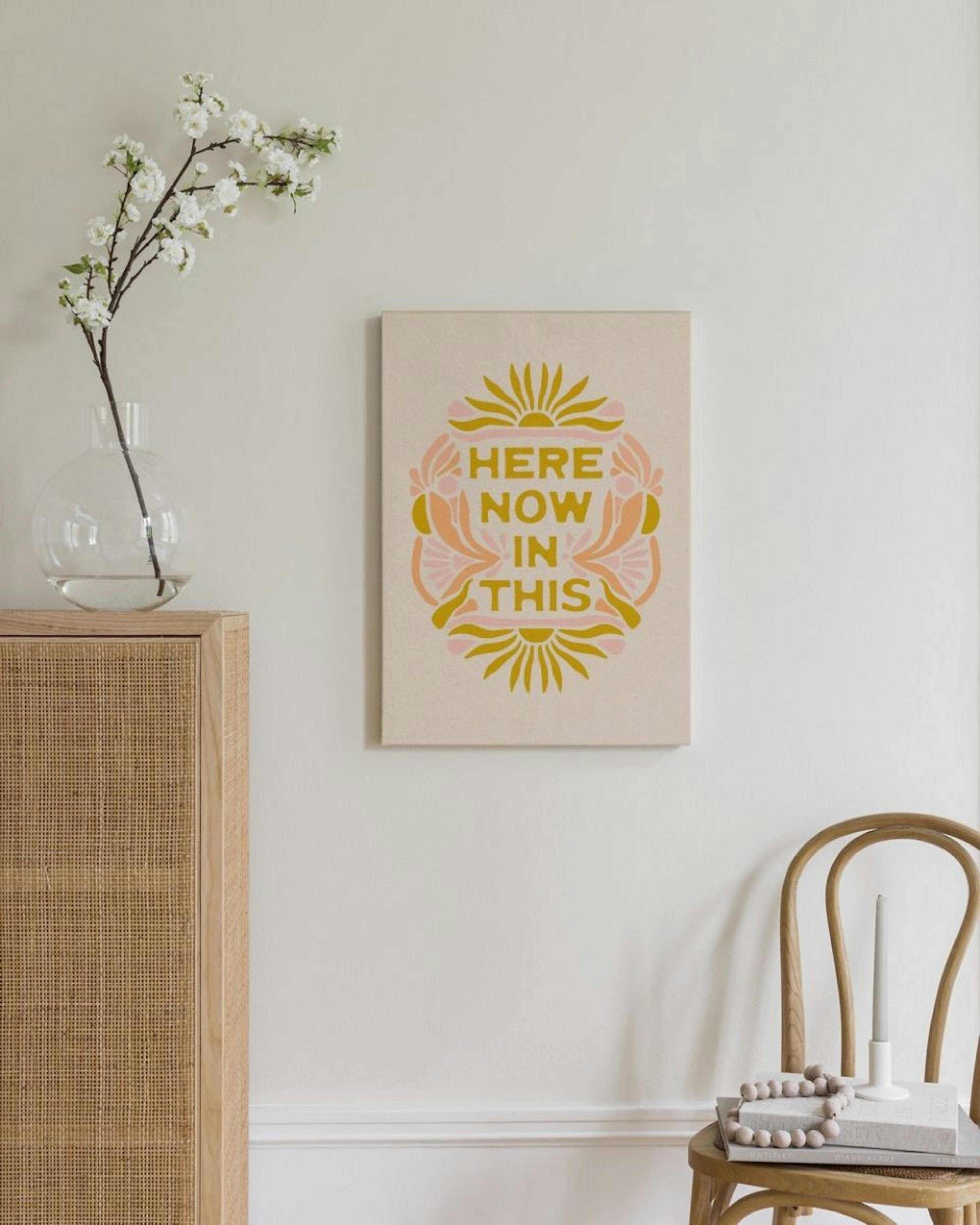 The SoulShine Co. - Here Now In This Canvas print