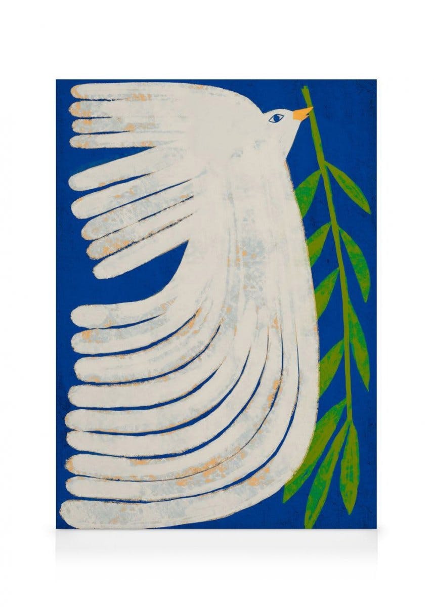 Canvas Prints Marco Marella - Peace Dove Canvas print (70x100 cm)
