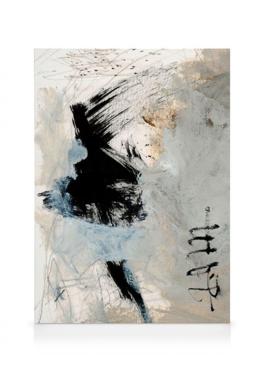 Canvas Prints Dan Hobday - Heights Canvas print (50x70 cm - Black Frame)