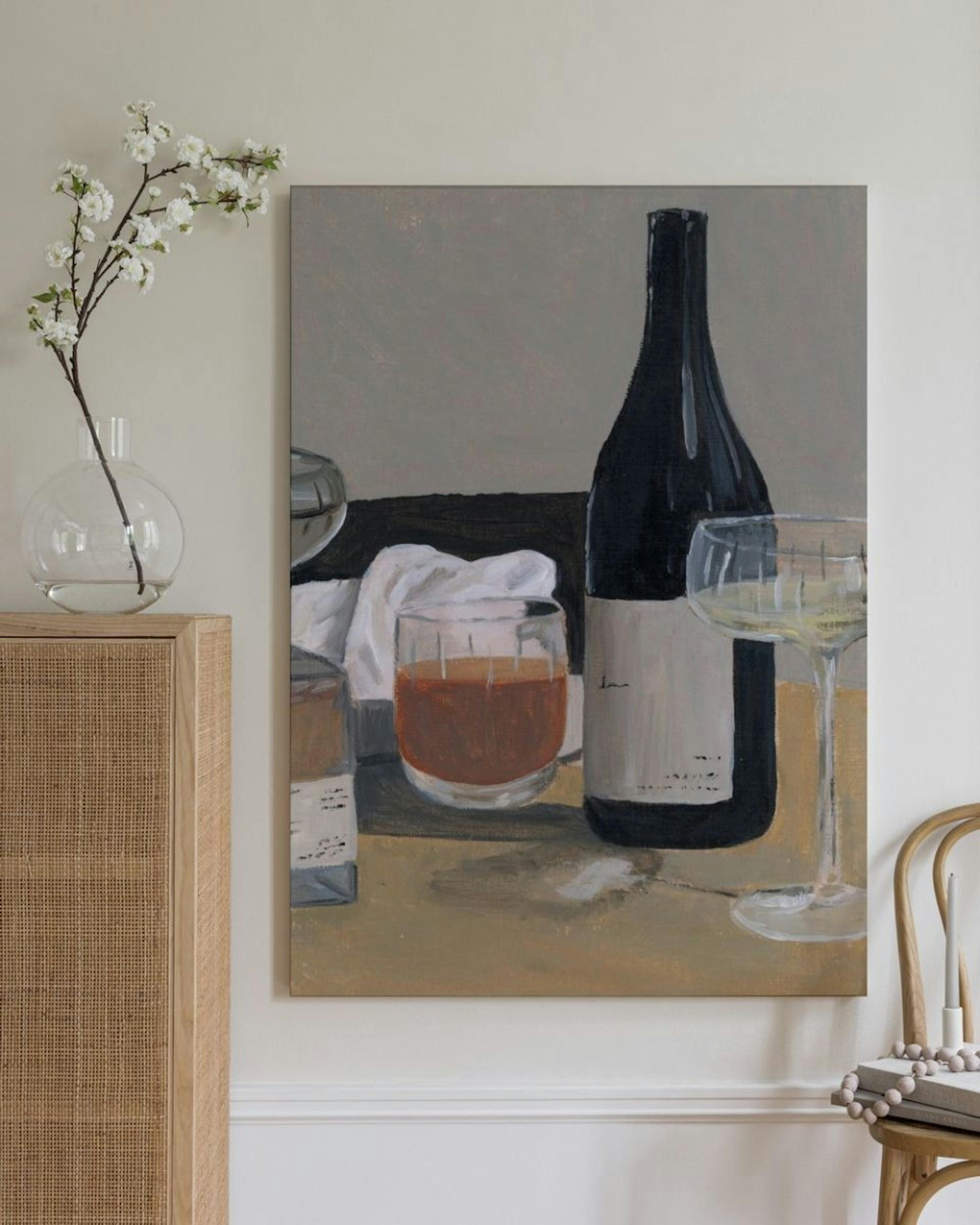 Lauren Bencivengo - Tablescape Canvas print