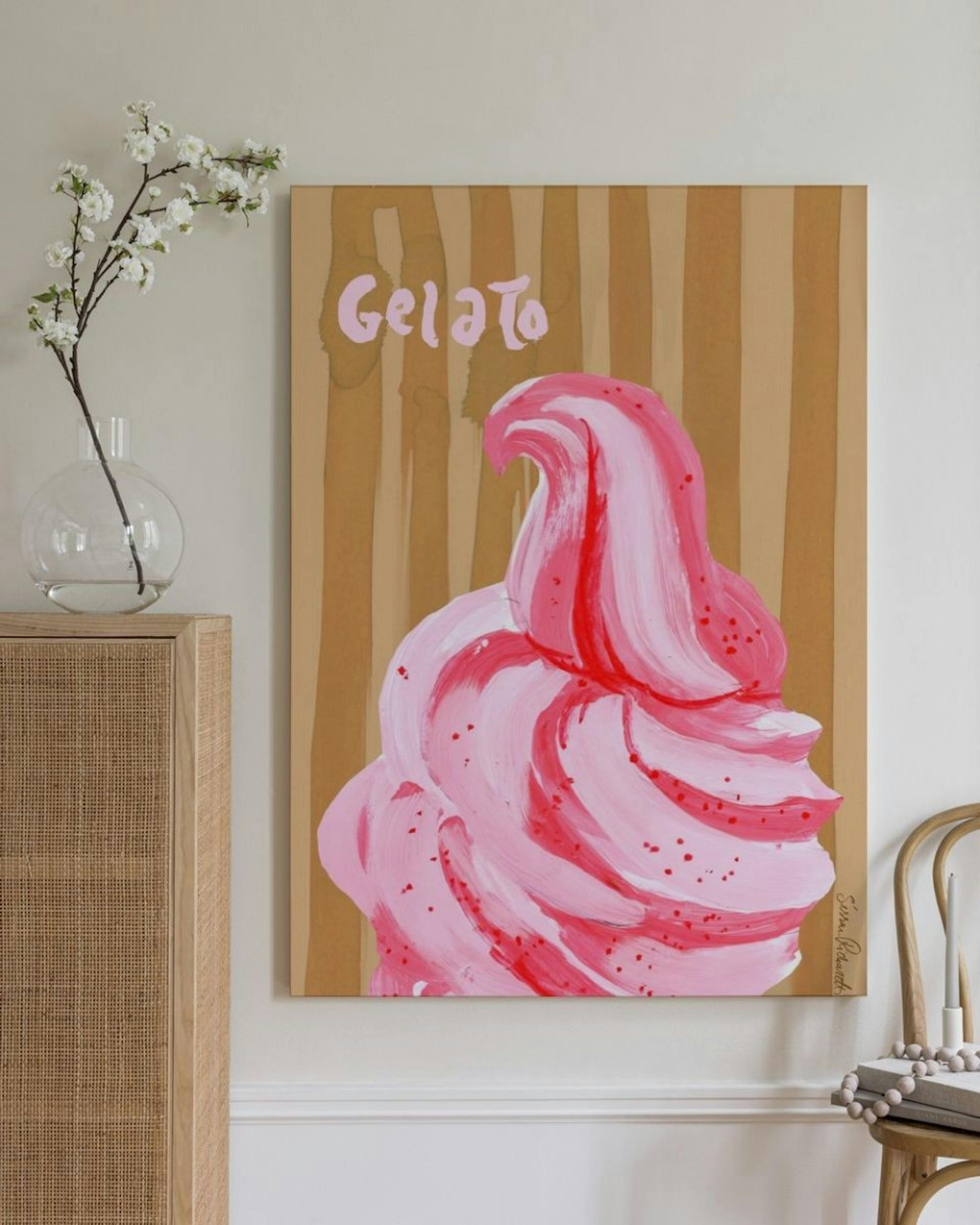 Sissan Richardt - Gelato Lærred