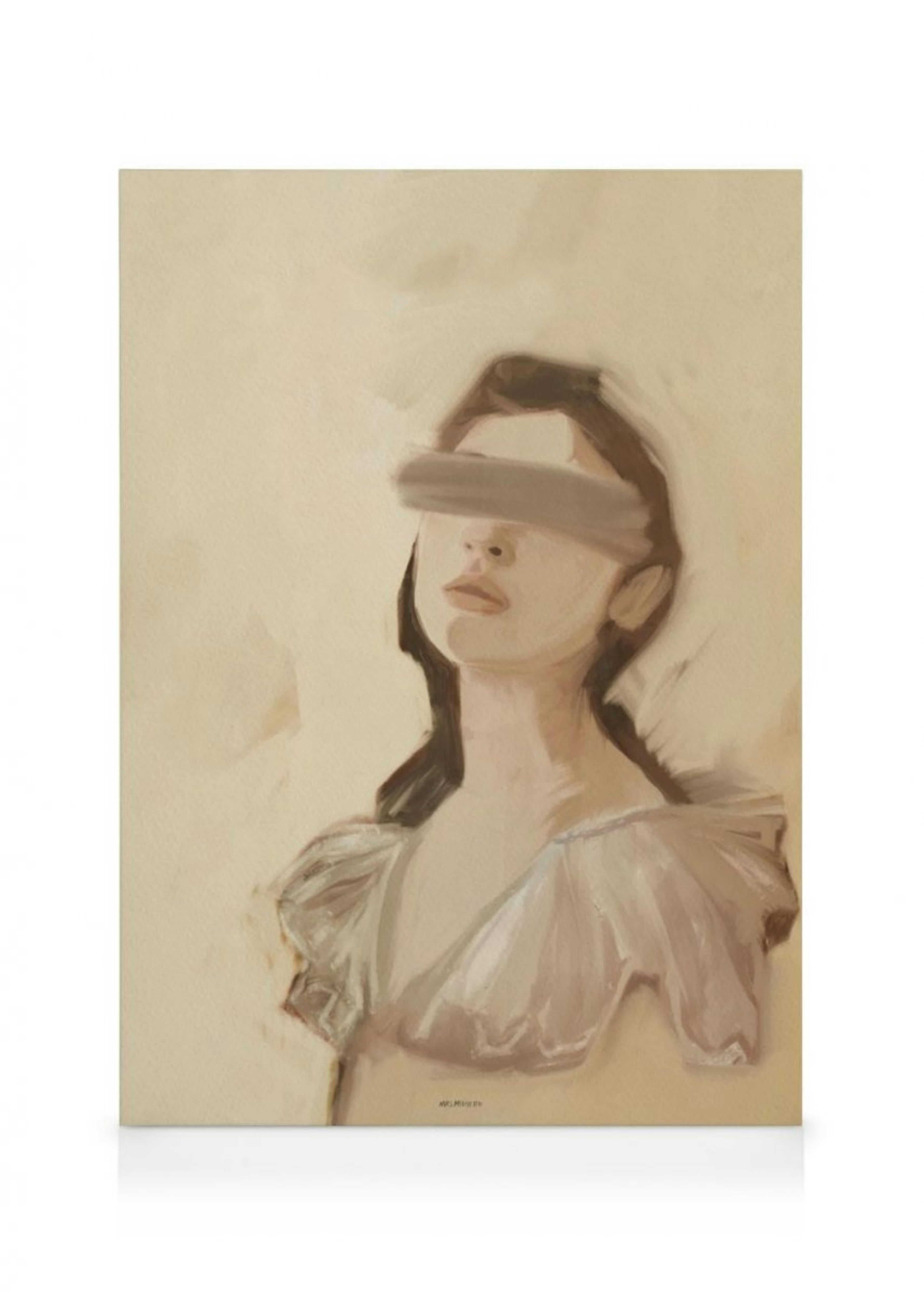 Mrs Mighetto - Hidden Thoughts Canvas print