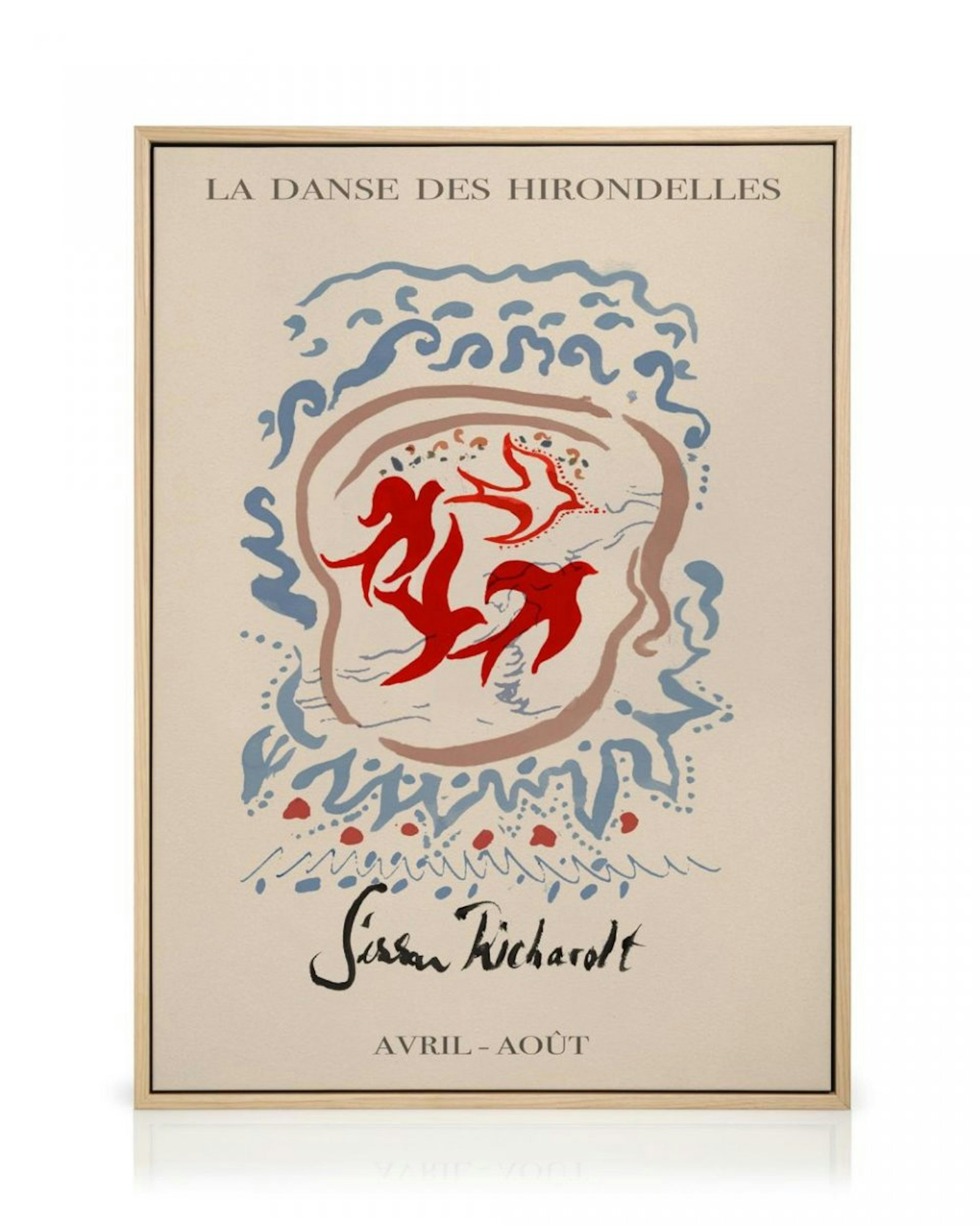 Sissan Richardt - Hirondelles Lærred
