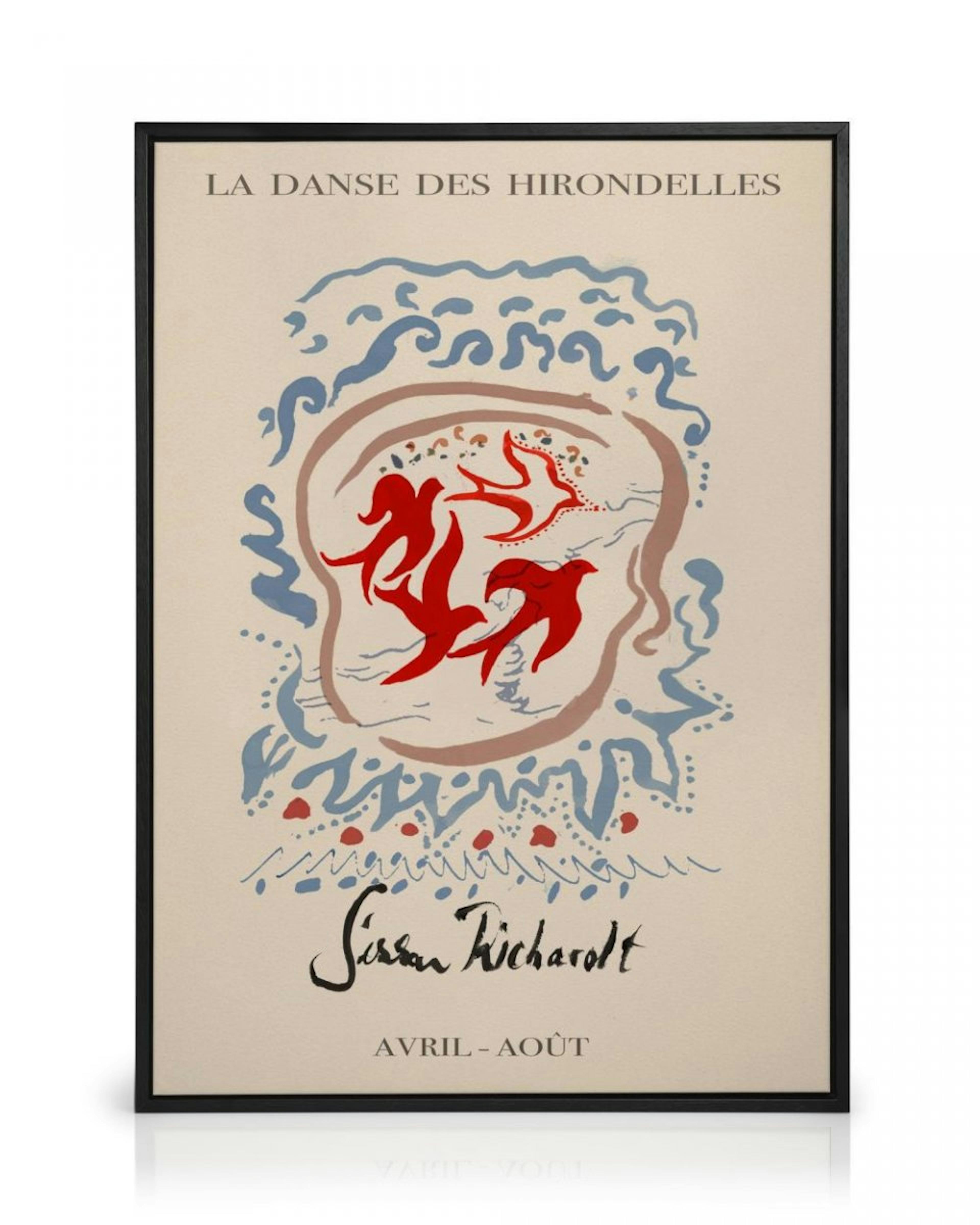 Sissan Richardt - Hirondelles Lærred