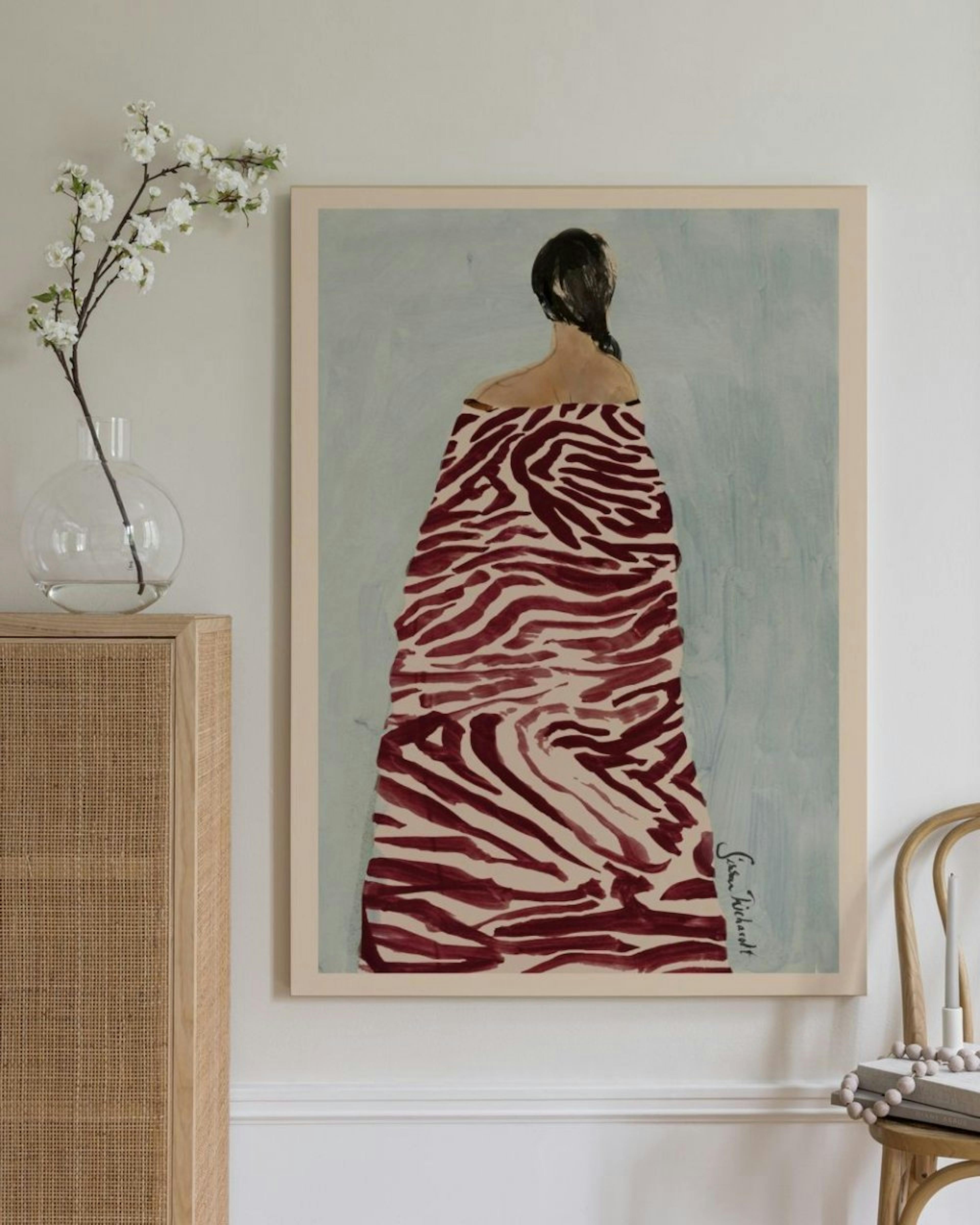 Sissan Richardt - Zebra Robe Lærred