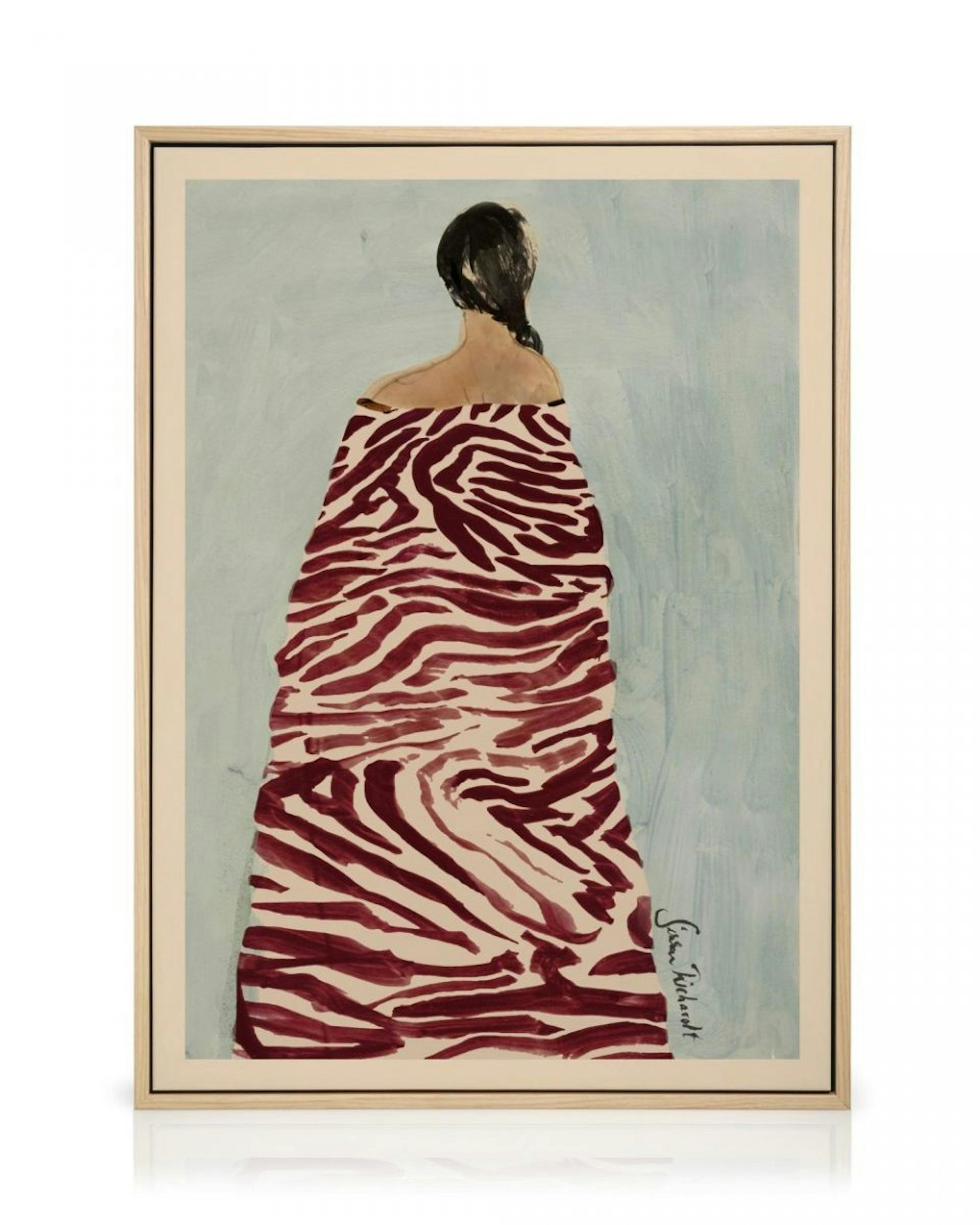 Sissan Richardt - Zebra Robe Lærred