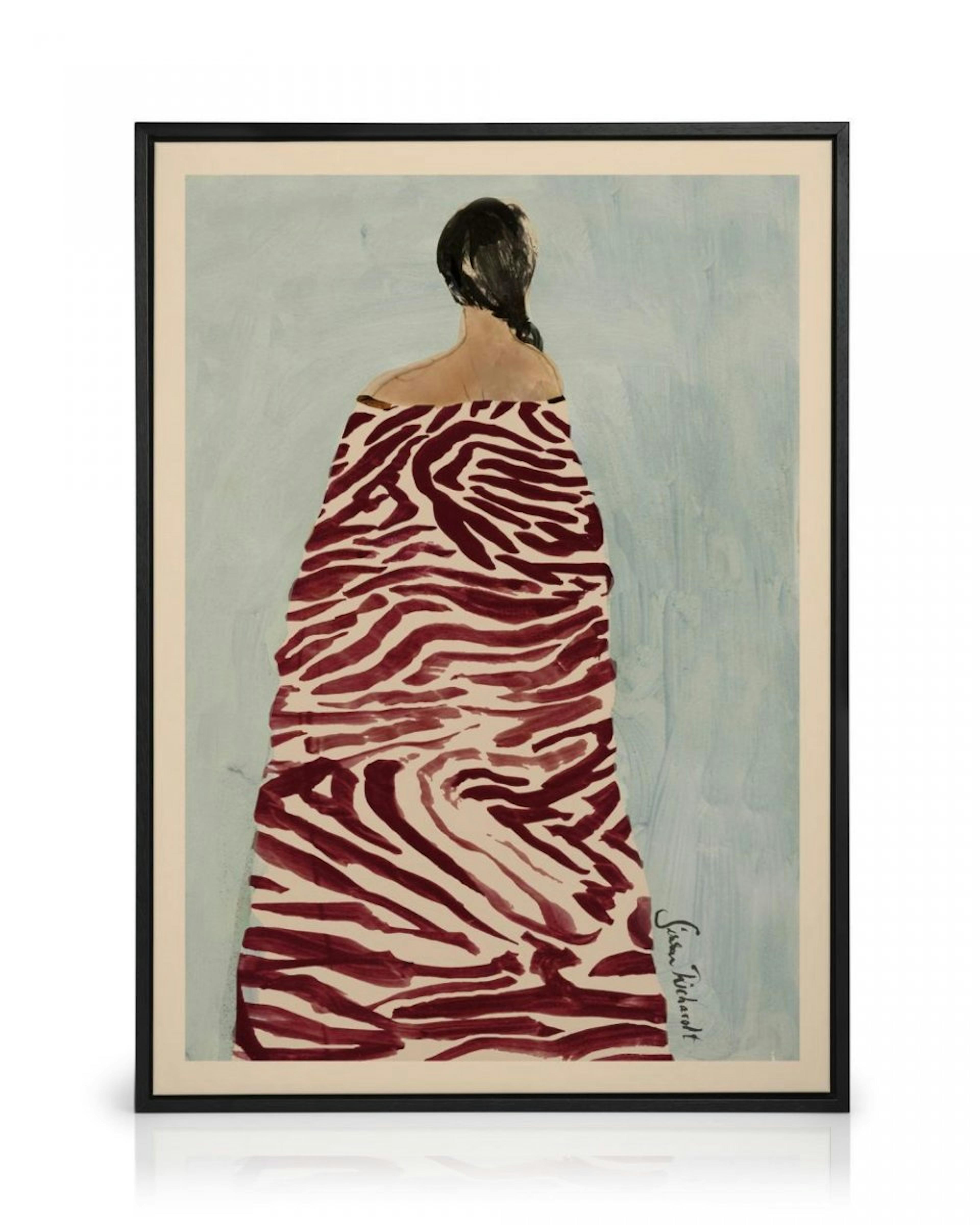 Sissan Richardt - Zebra Robe Lærred