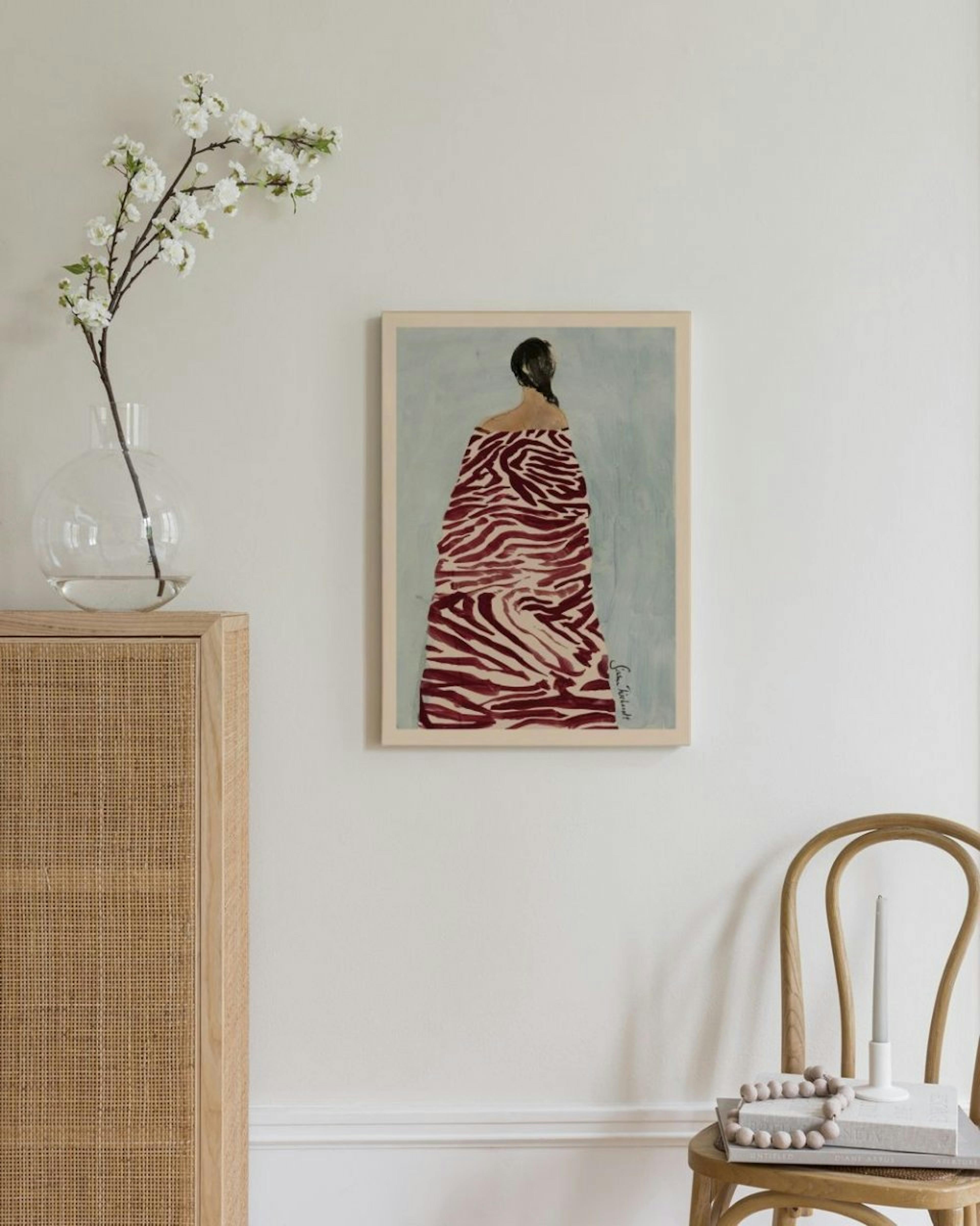 Sissan Richardt - Zebra Robe Lærred