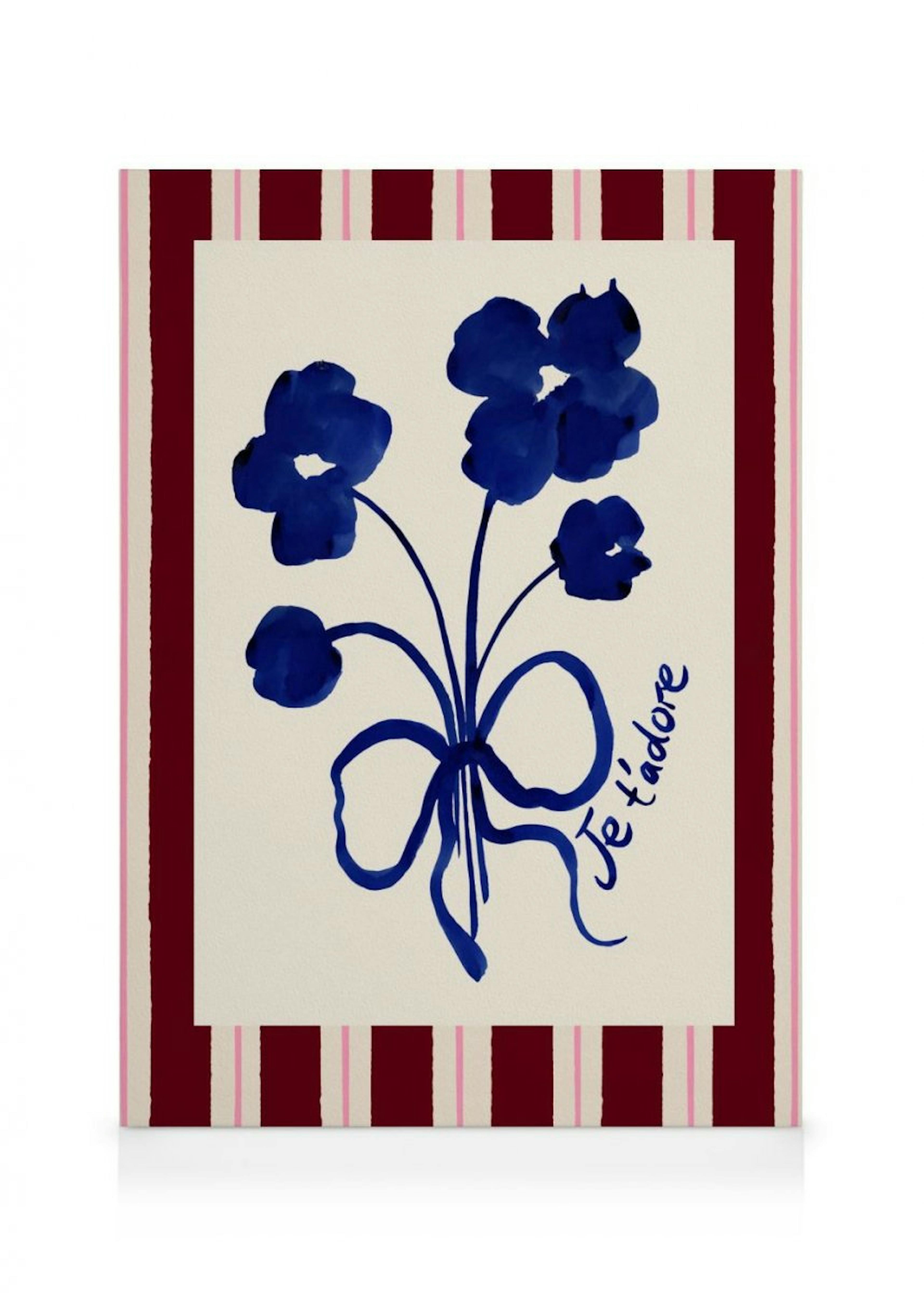 Emily Daborn - I Adore You Bouquet Lienzo